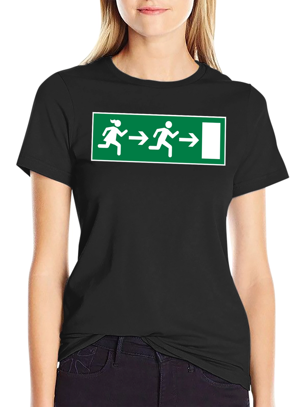 Funny Emergency Exit T-Shirt - Humor Apparel