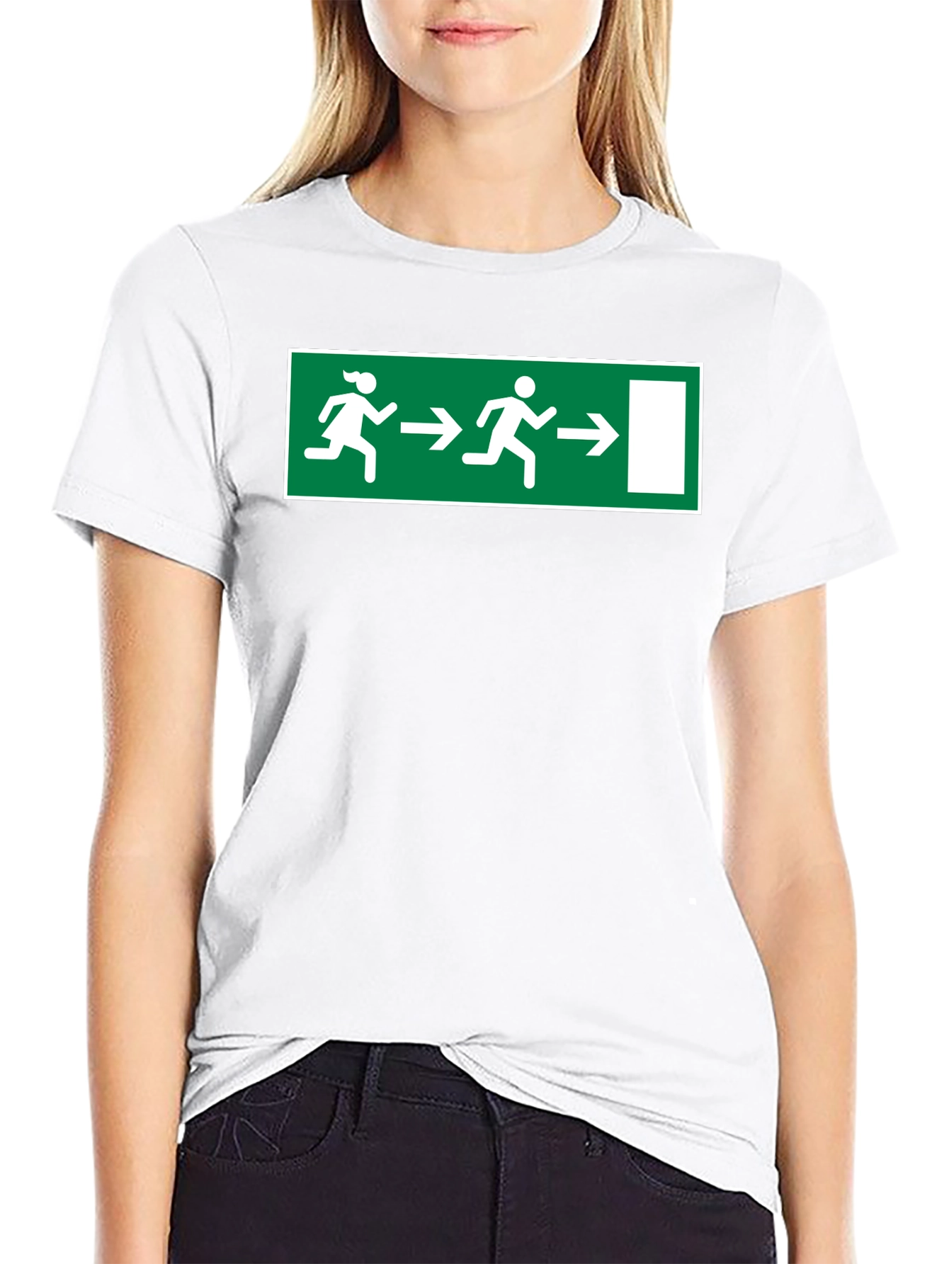 Funny Emergency Exit T-Shirt - Humor Apparel
