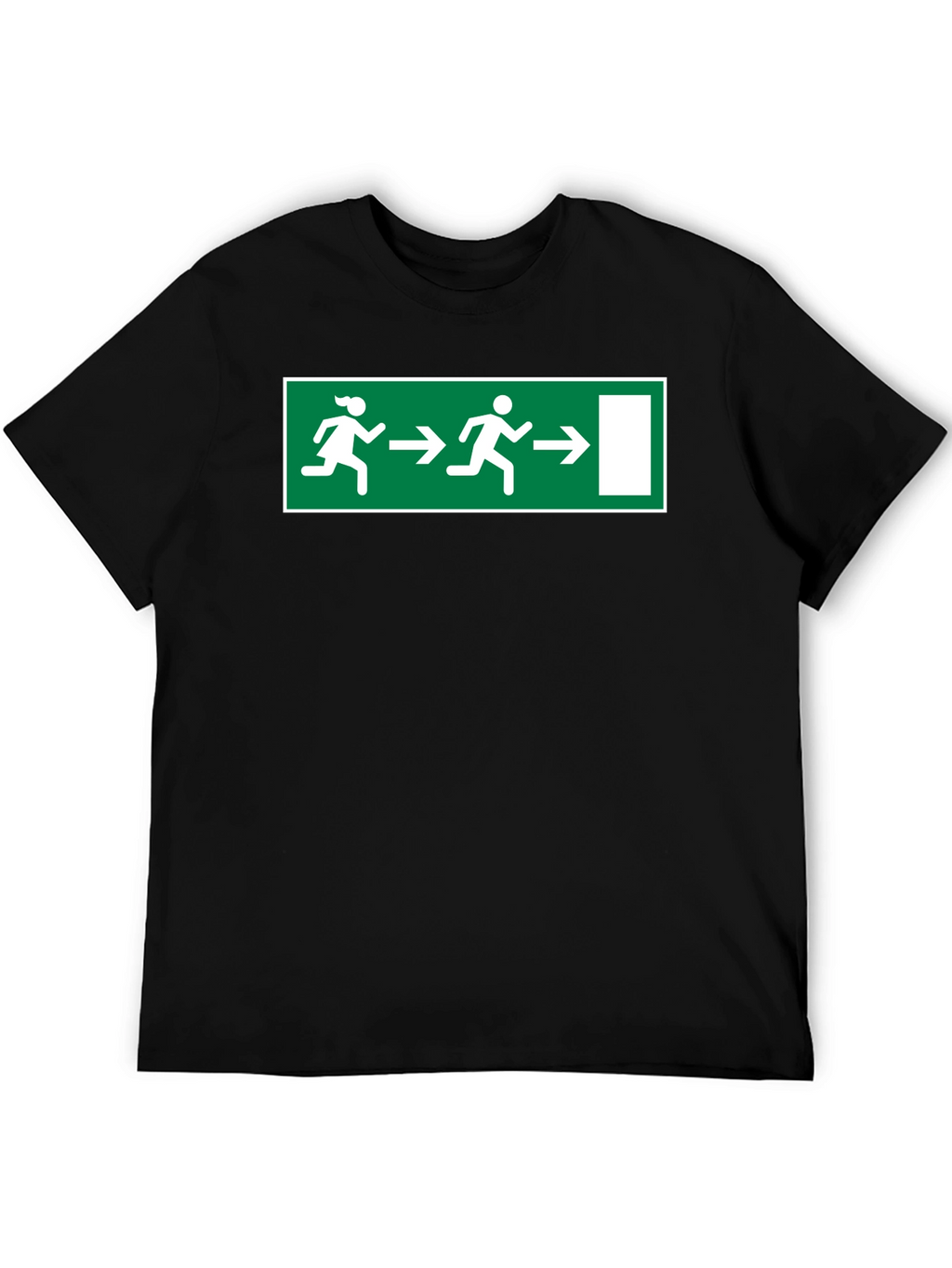 Funny Emergency Exit T-Shirt - Humor Apparel