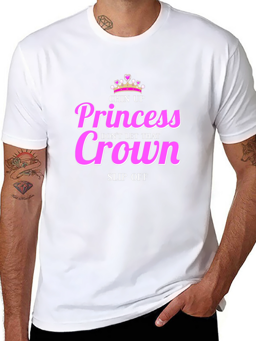 Chin Up Princess Graphic Tee