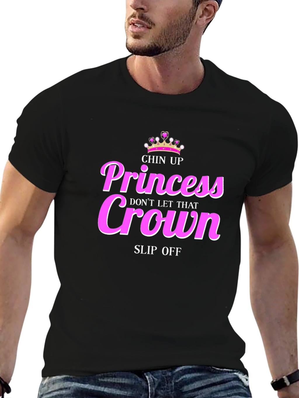 Chin Up Princess Graphic Tee