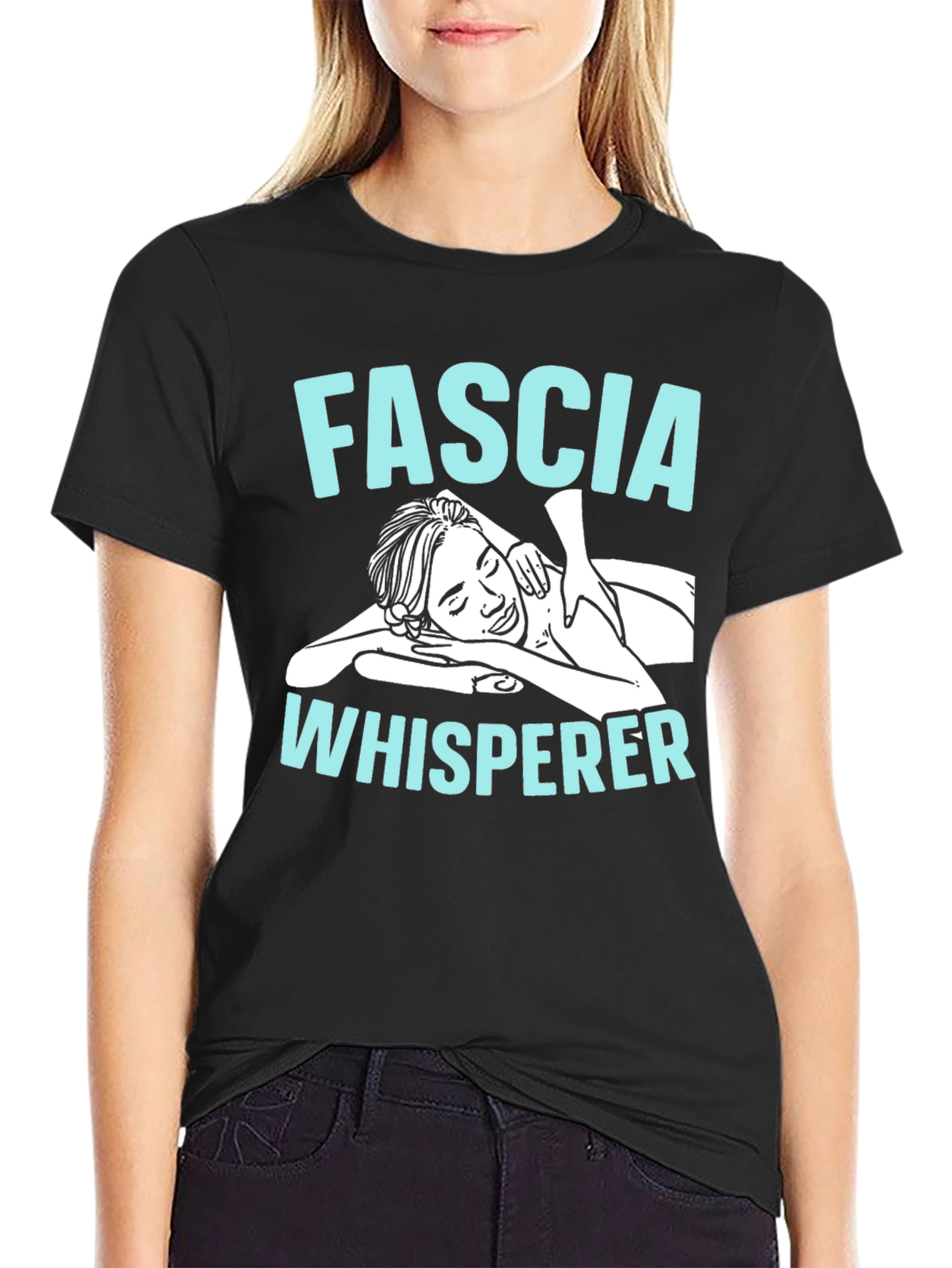 Fascia Whisperer Massage Therapy T-Shirt