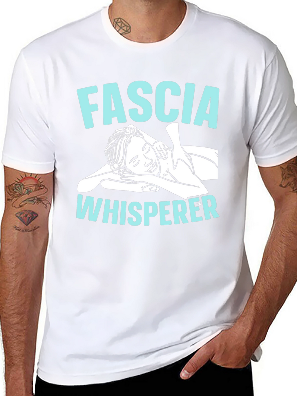 Fascia Whisperer Massage Therapy T-Shirt