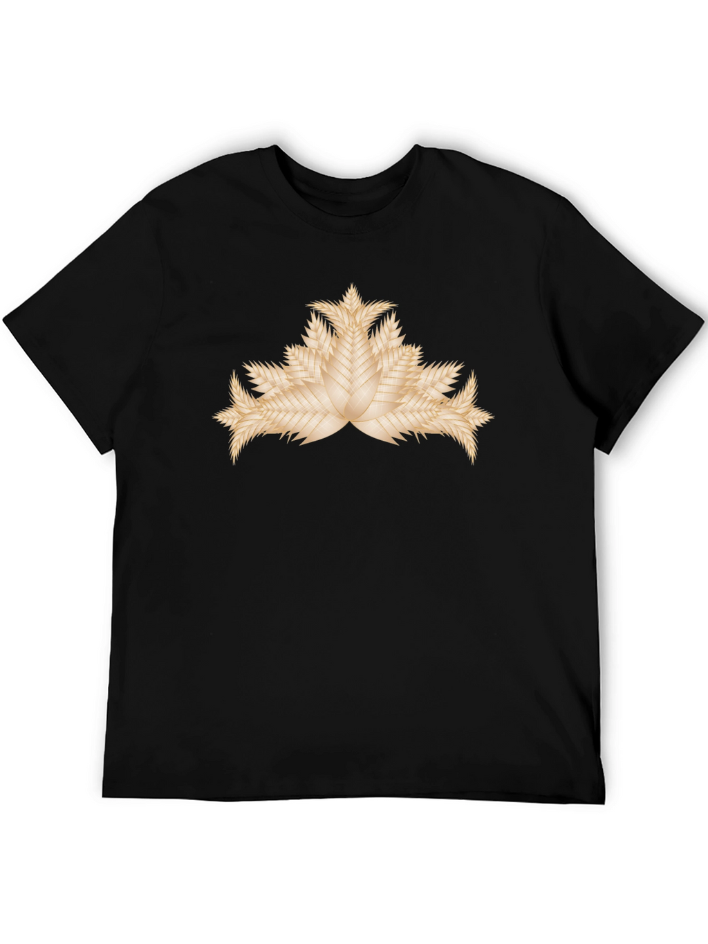 Wheat Graphic Tee - Soft Black T-Shirt