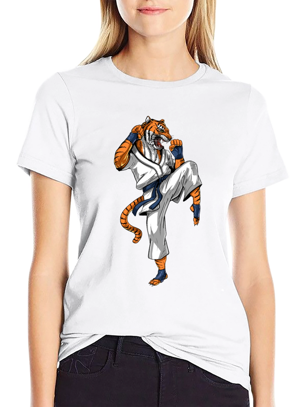 Tiger Karate T-Shirt - Martial Arts