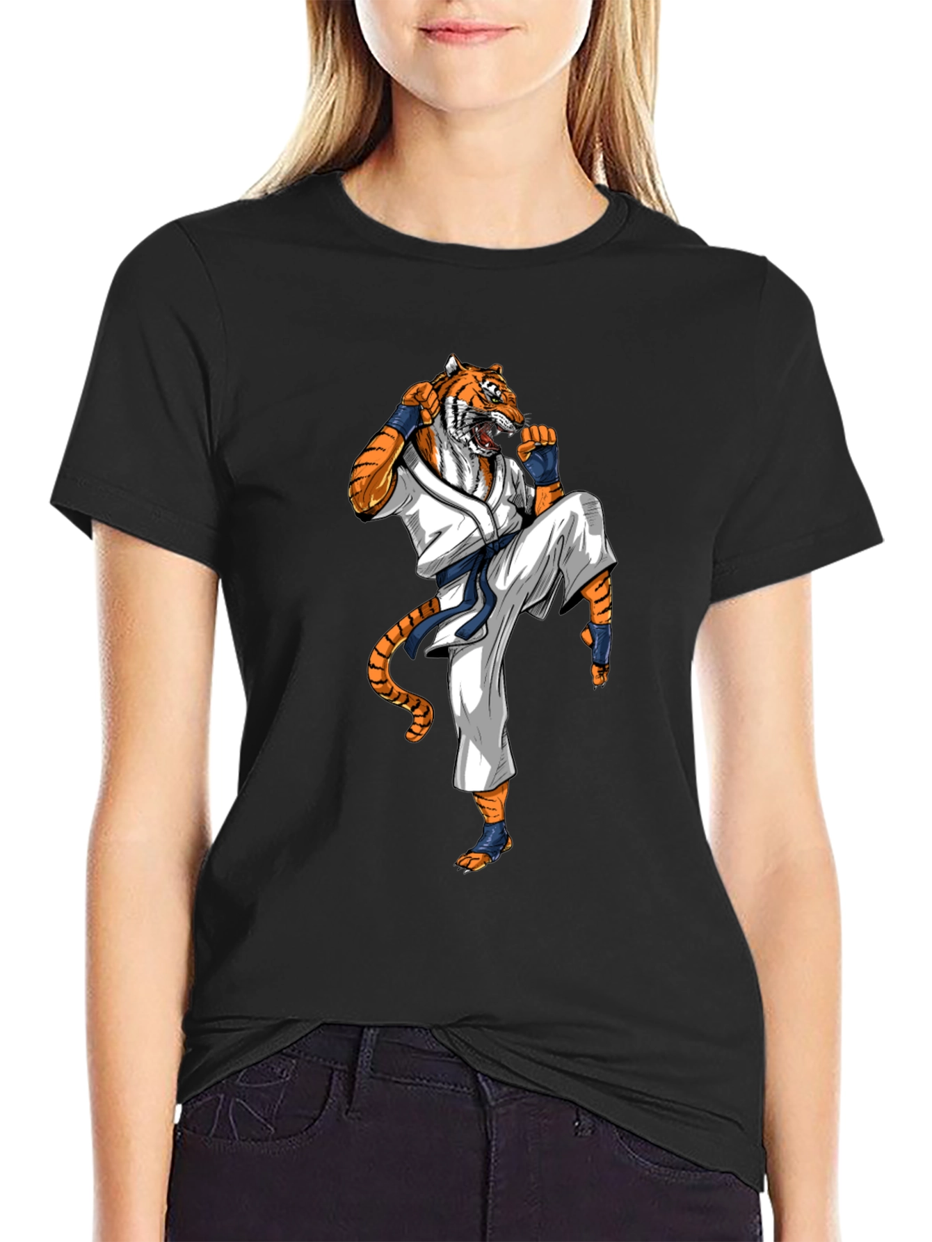 Tiger Karate T-Shirt - Martial Arts