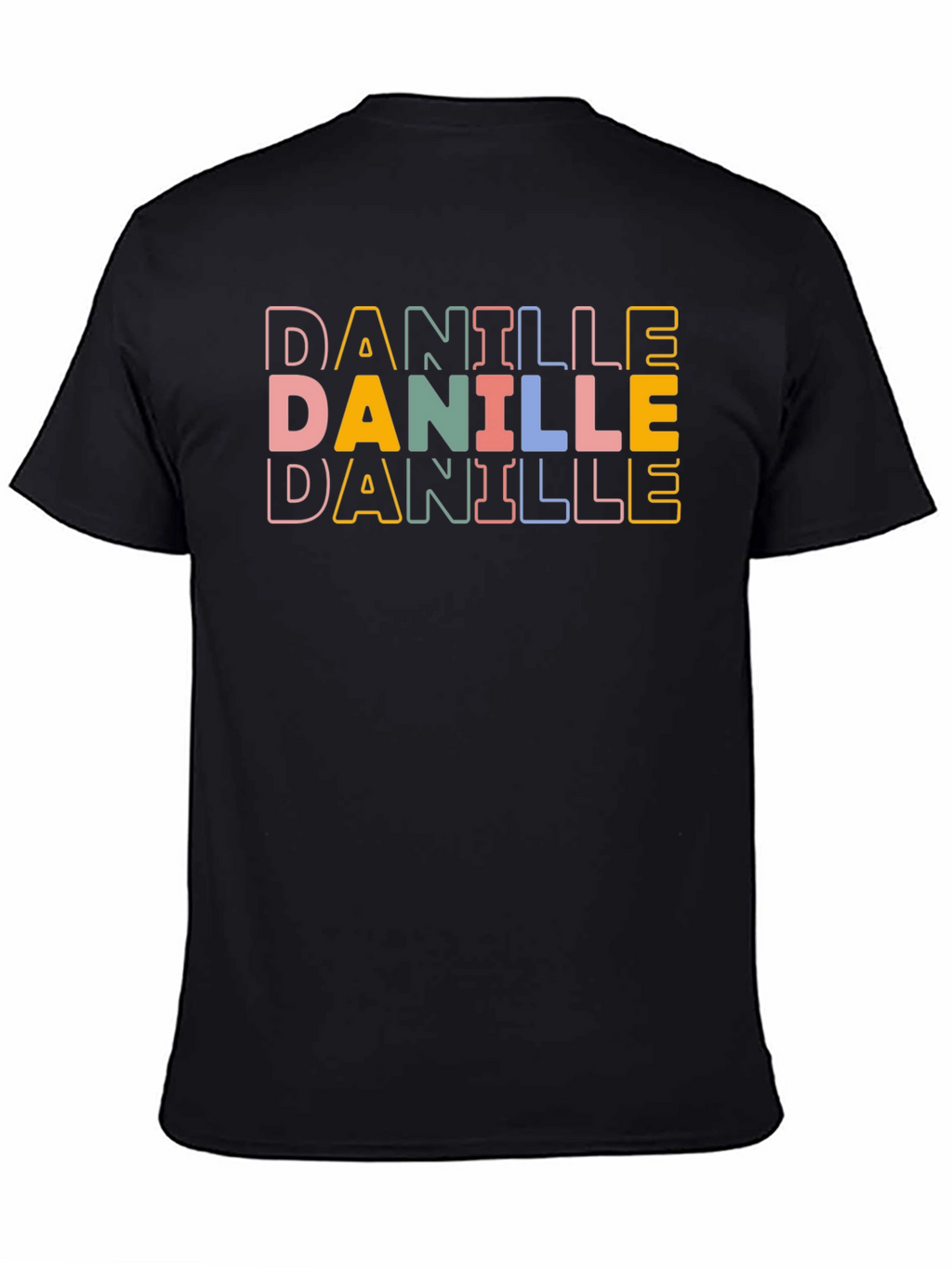 Danille Retro Graphic T-Shirt - Unisex Cotton Tee