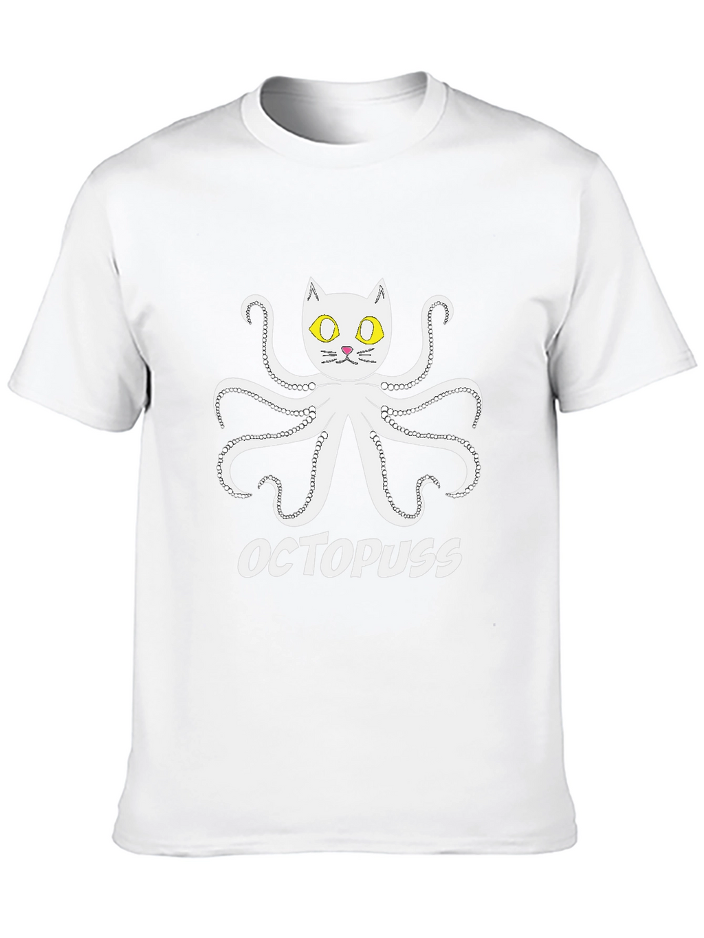 Octopuss Cat Graphic T-Shirt