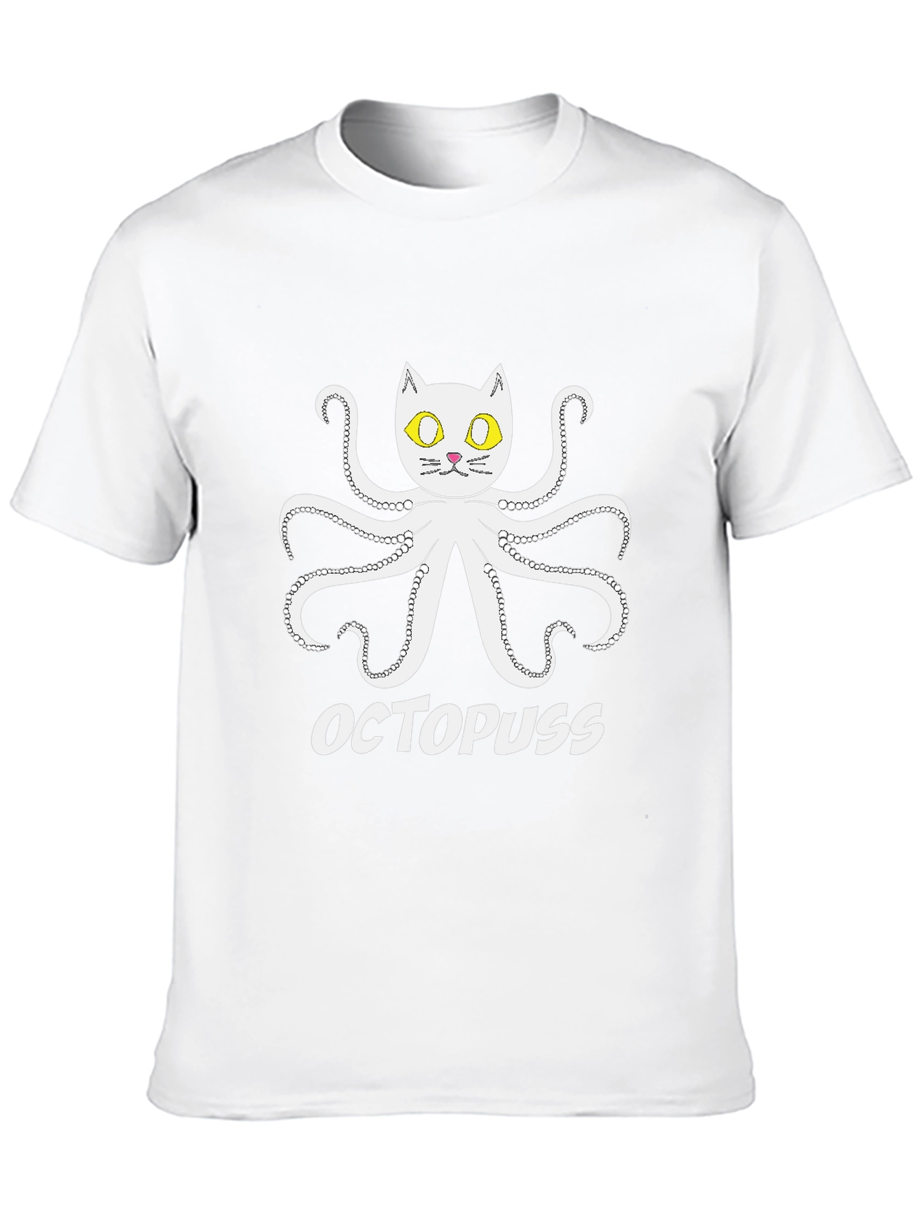 Octopuss Cat Graphic T-Shirt