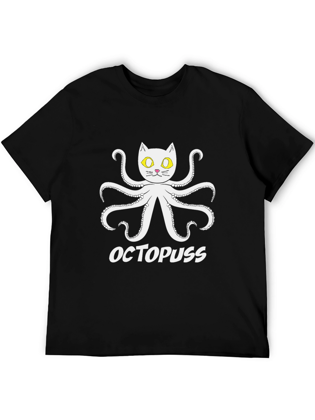 Octopuss Cat Graphic T-Shirt