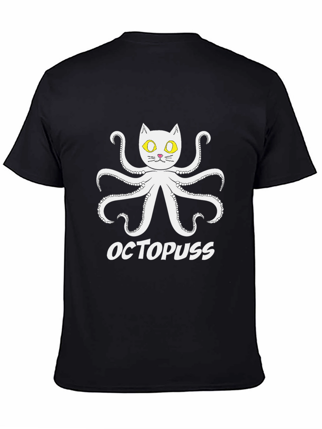 Octopuss Cat Graphic T-Shirt