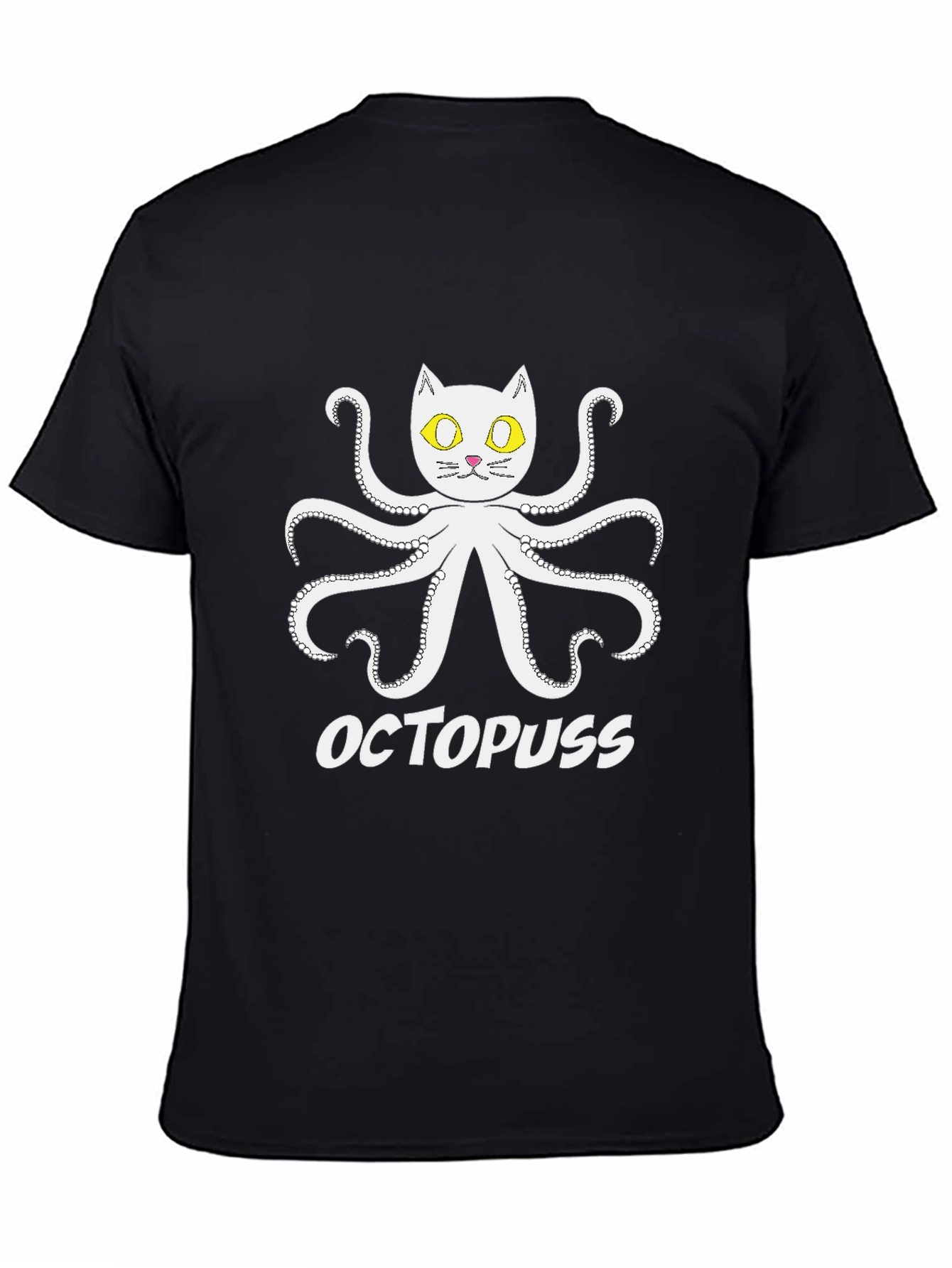 Octopuss Cat Graphic T-Shirt