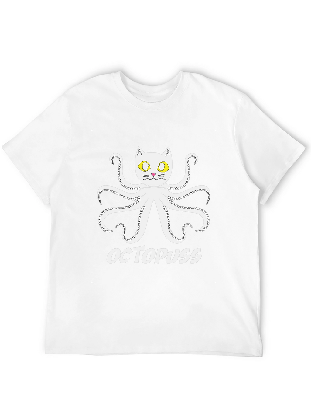 Octopuss Cat Graphic T-Shirt