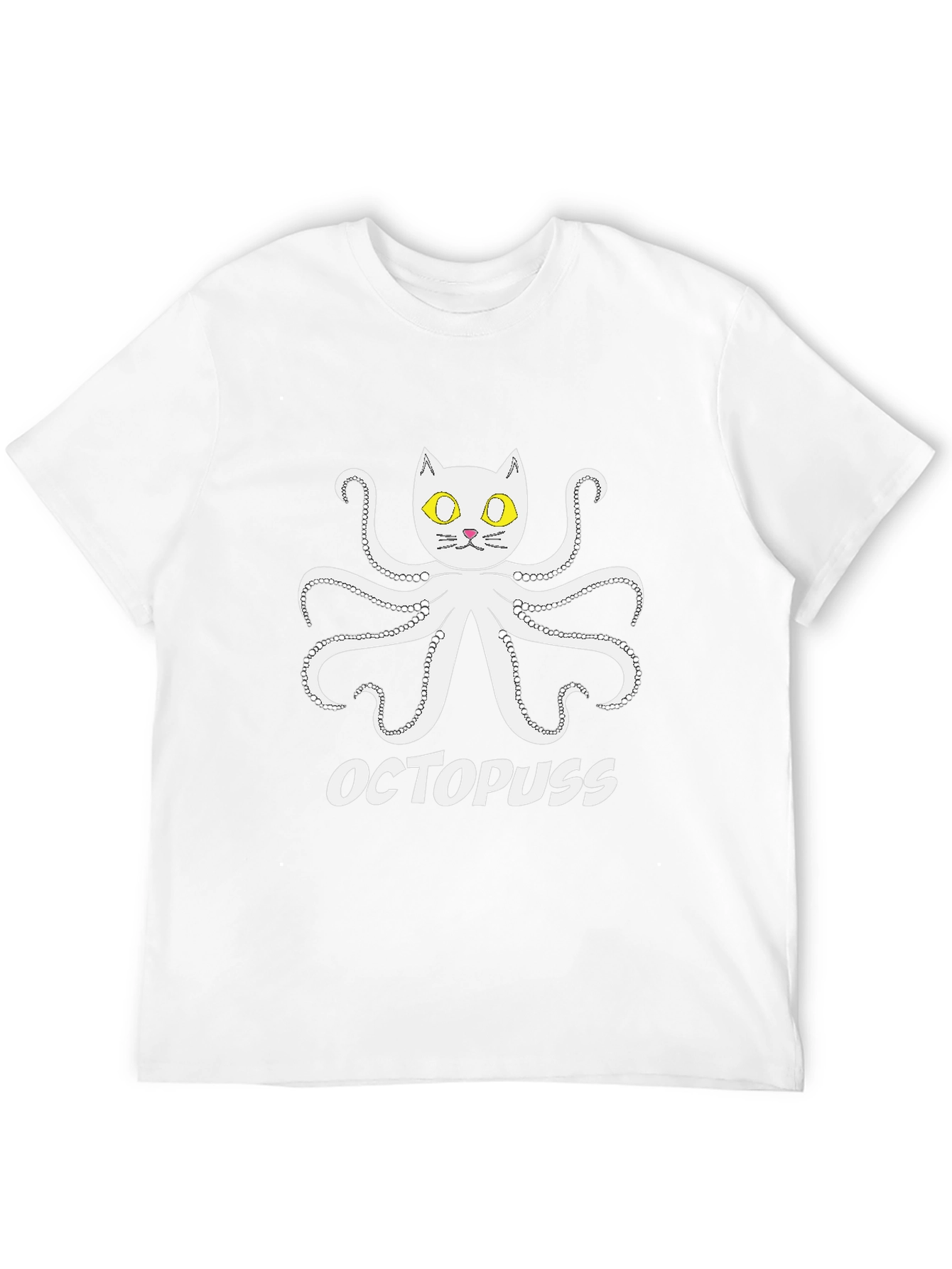 Octopuss Cat Graphic T-Shirt