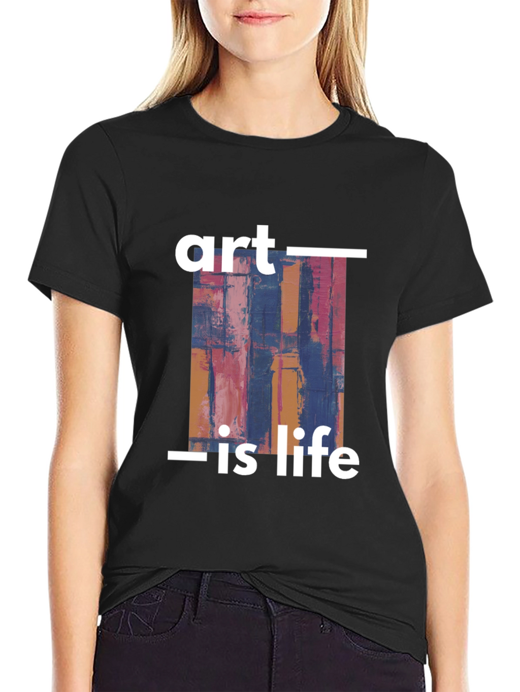 Art is Life Graphic T-Shirt