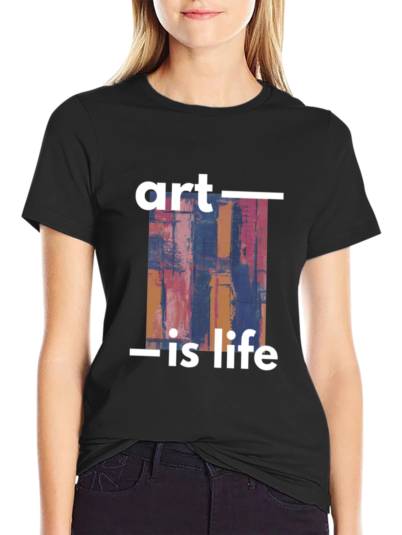 Art is Life Graphic T-Shirt