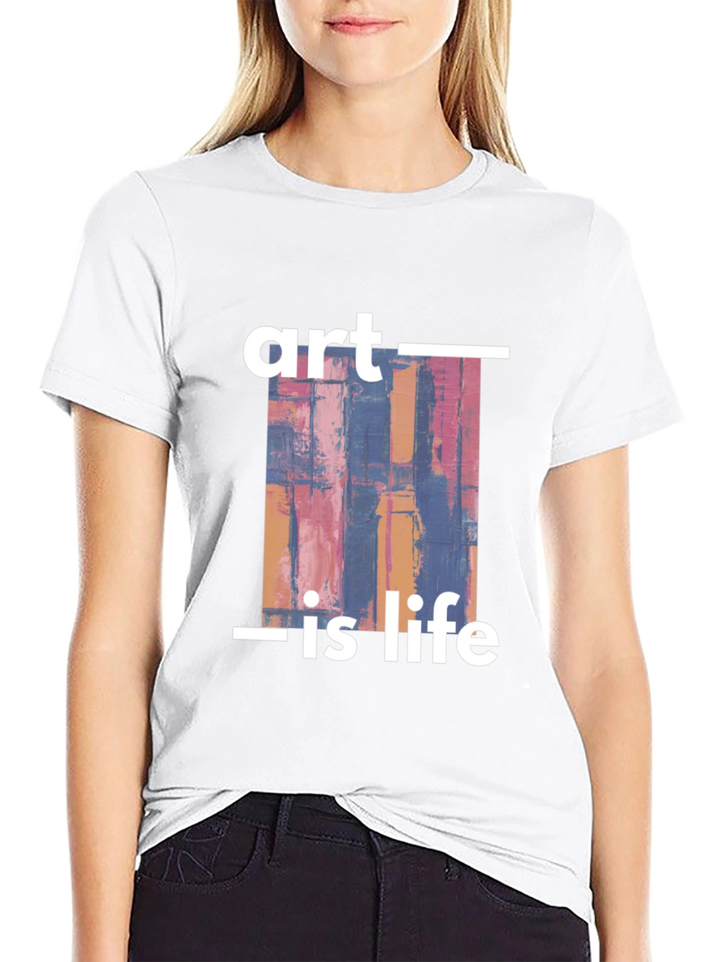 Art is Life Graphic T-Shirt