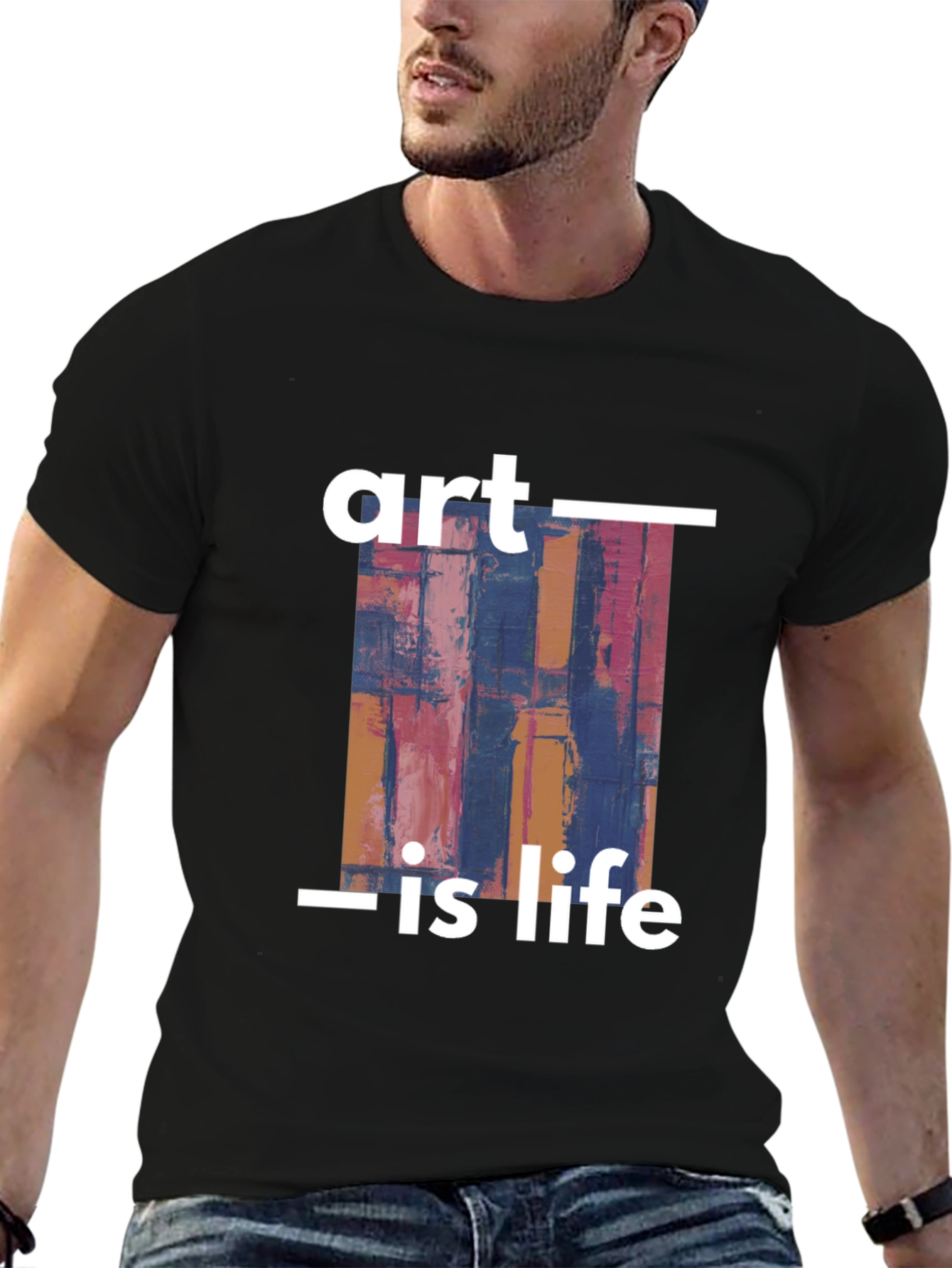 Art is Life Graphic T-Shirt