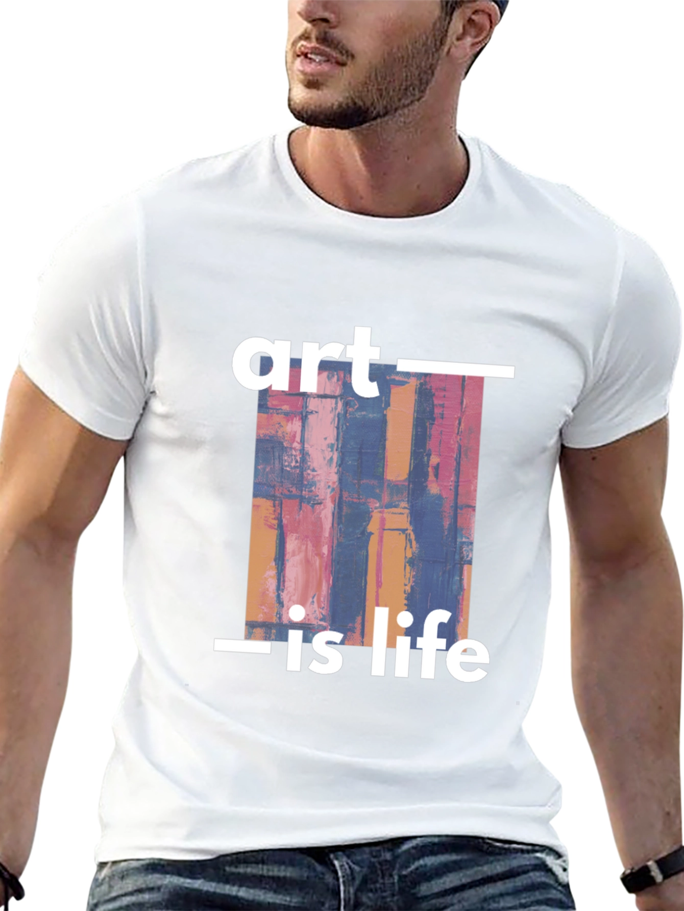 Art is Life Graphic T-Shirt