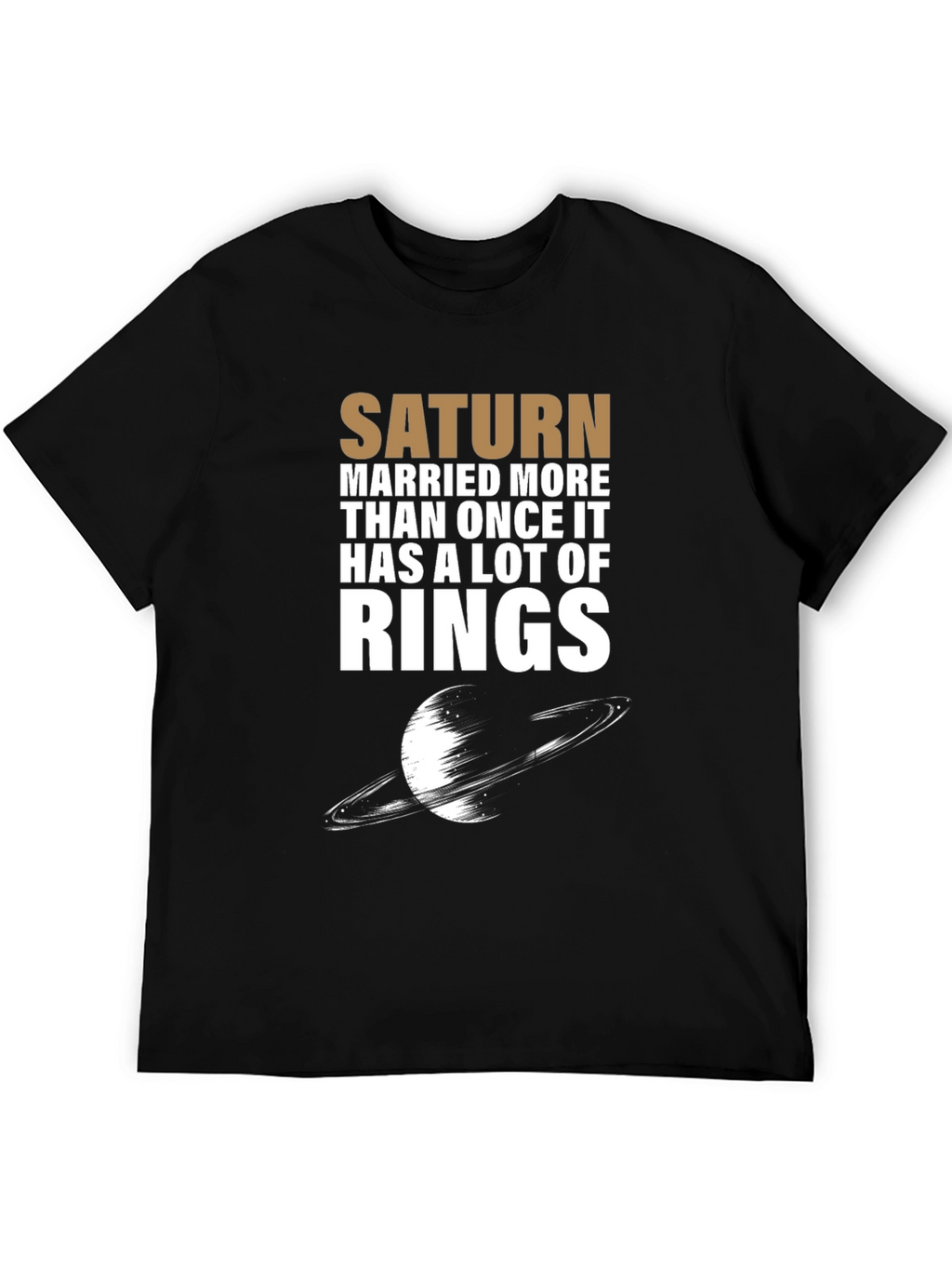 Saturn Rings Graphic Novelty T-Shirt