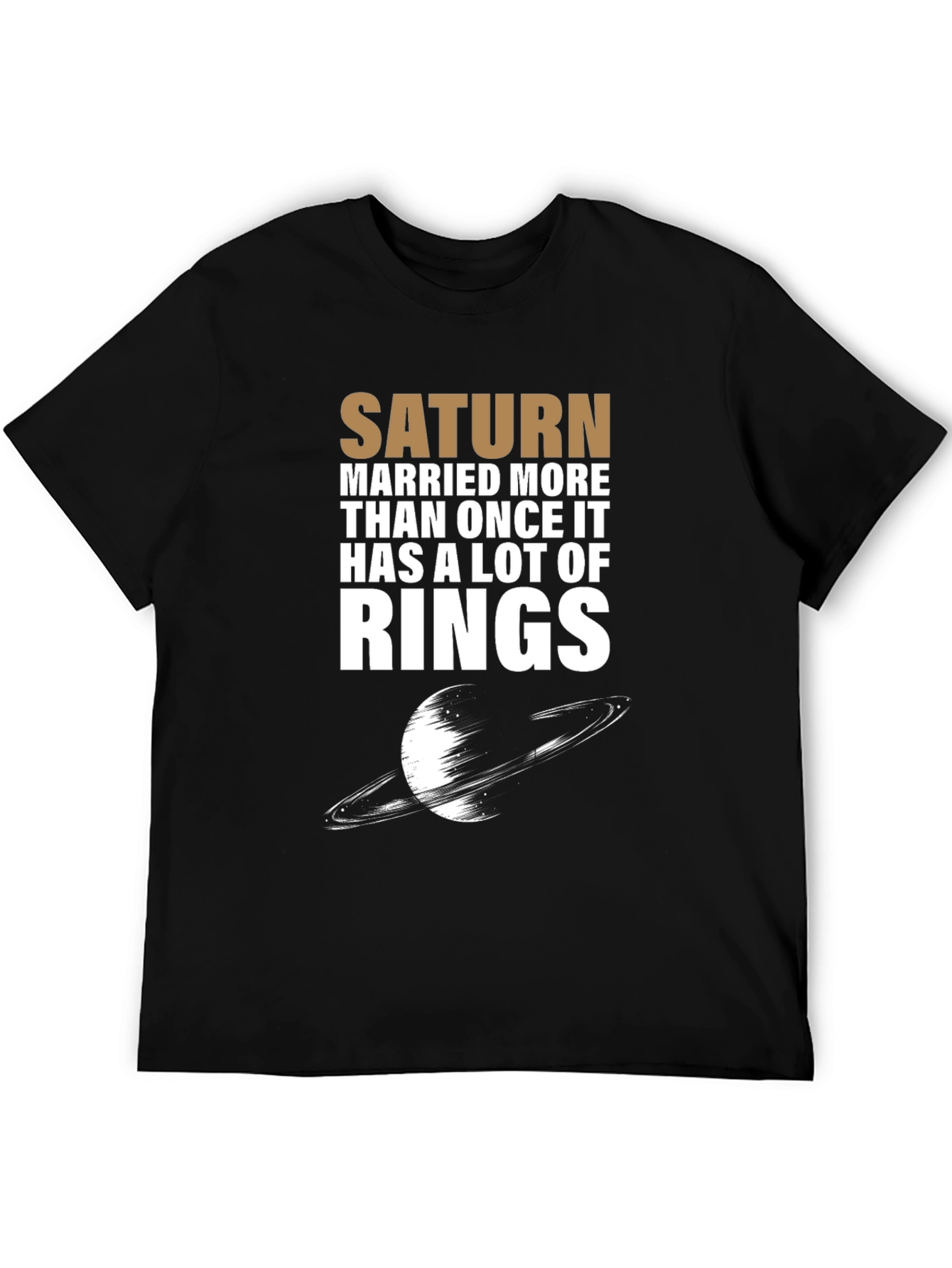 Saturn Rings Graphic Novelty T-Shirt