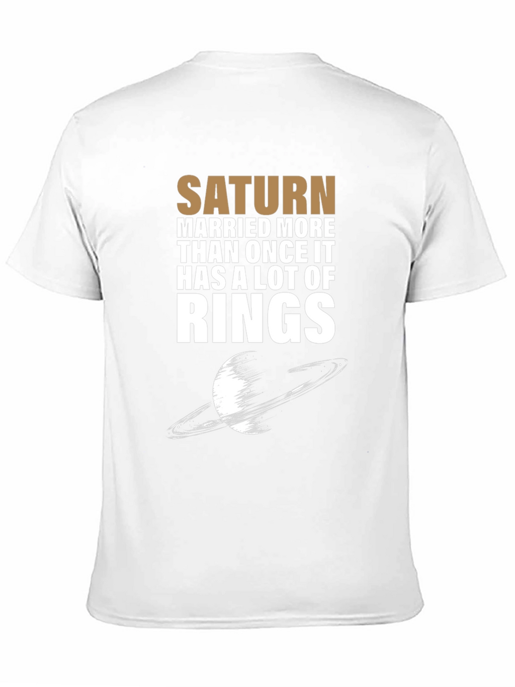 Saturn Rings Graphic Novelty T-Shirt