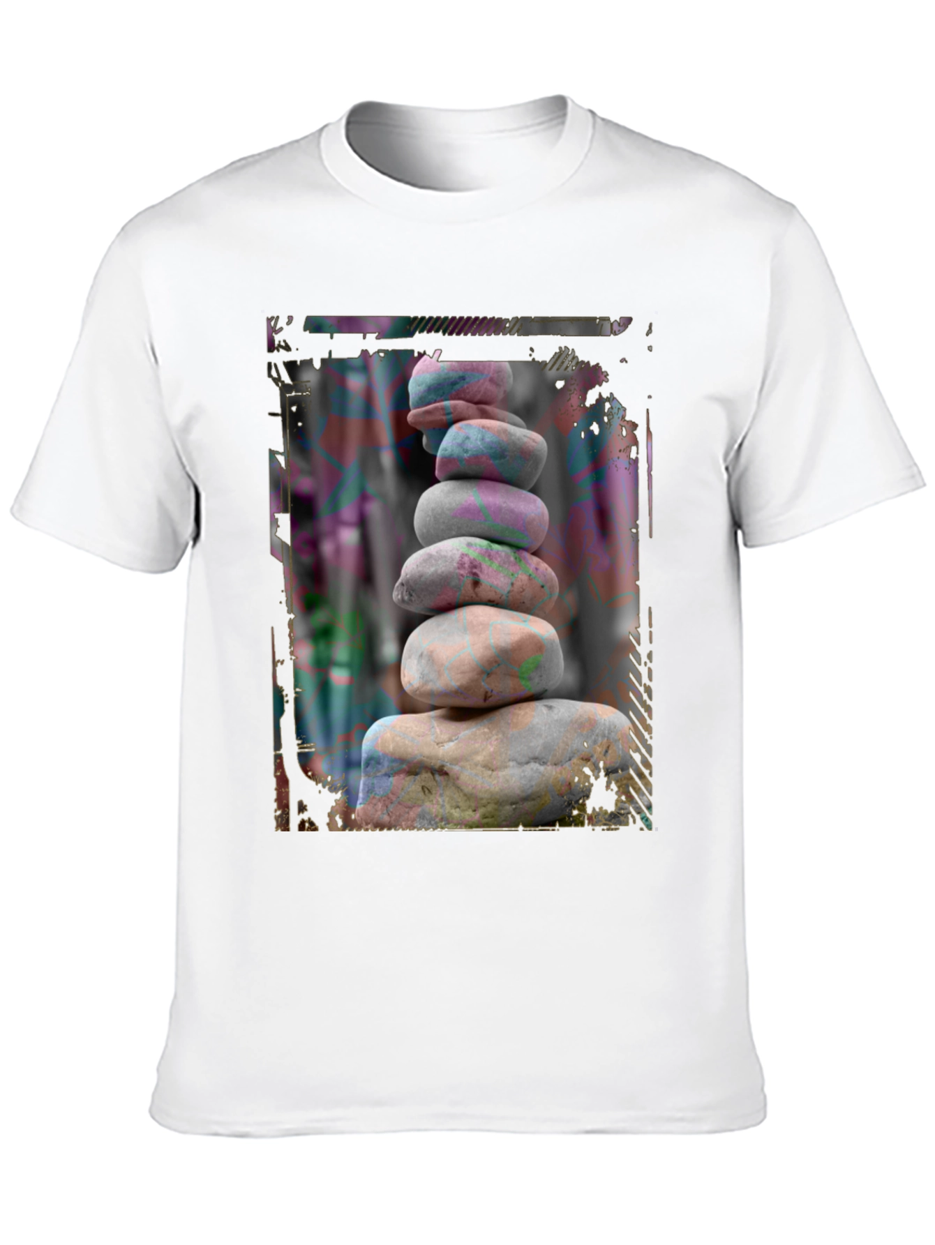 Zen Stone Stack Graphic Tee
