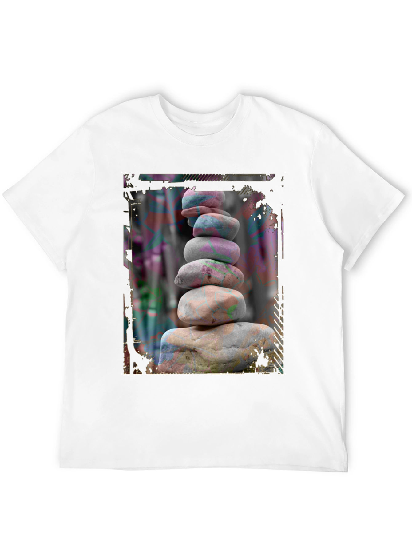 Zen Stone Stack Graphic Tee