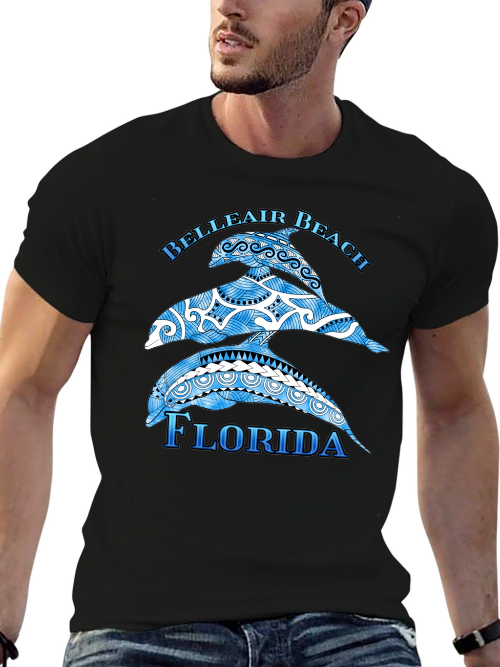 Belleair Beach Florida Dolphin T-Shirt