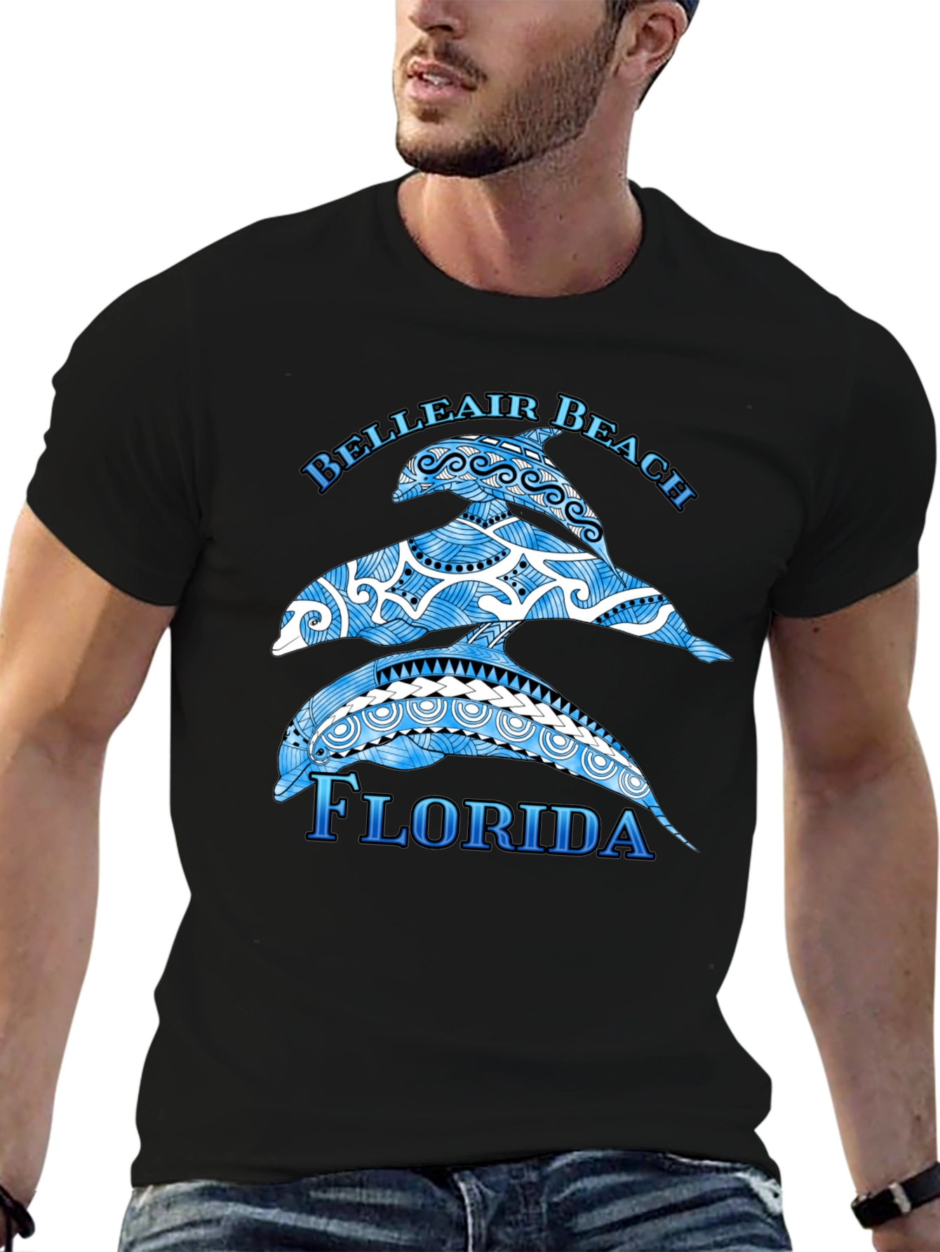 Belleair Beach Florida Dolphin T-Shirt