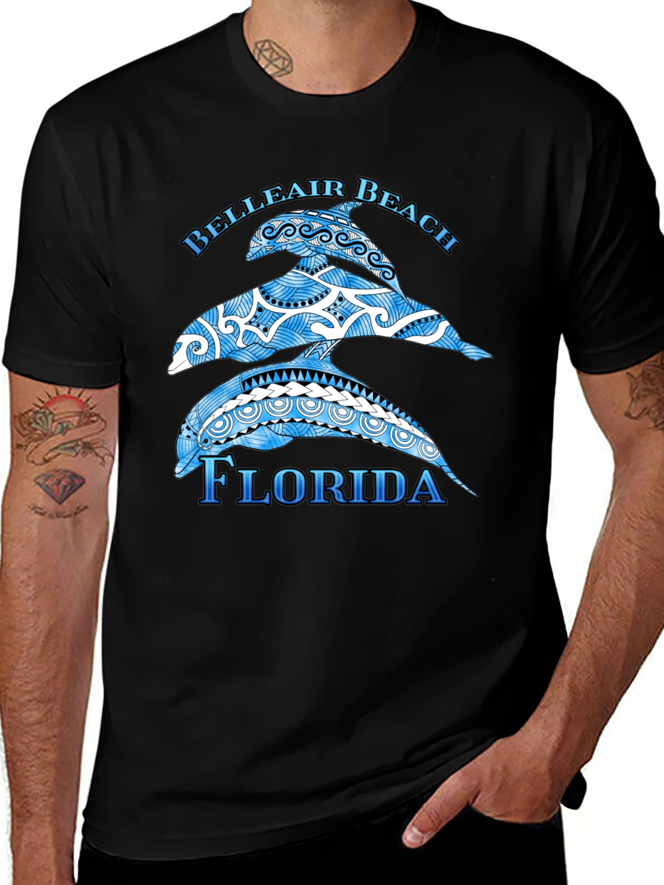 Belleair Beach Florida Dolphin T-Shirt