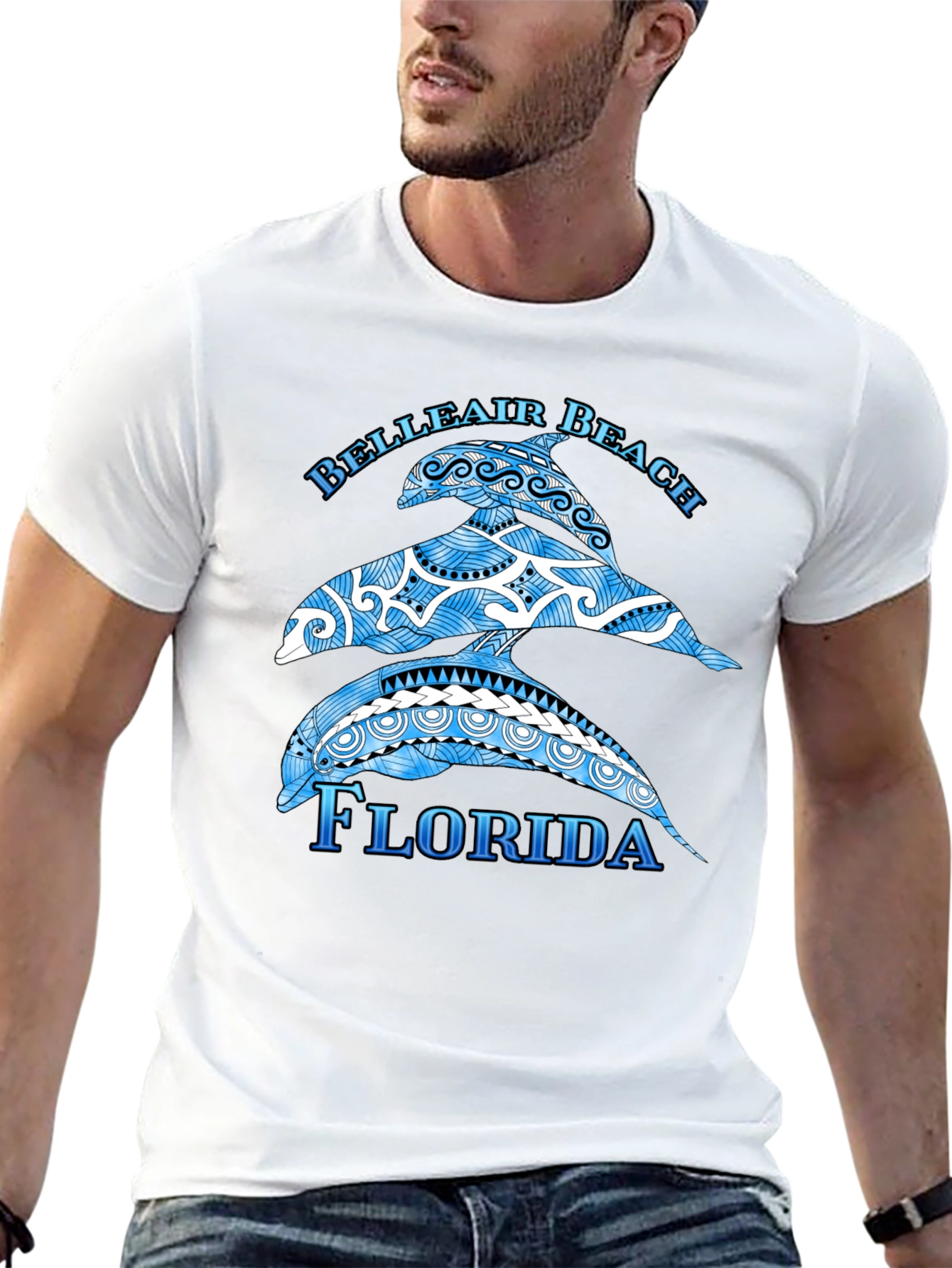 Belleair Beach Florida Dolphin T-Shirt