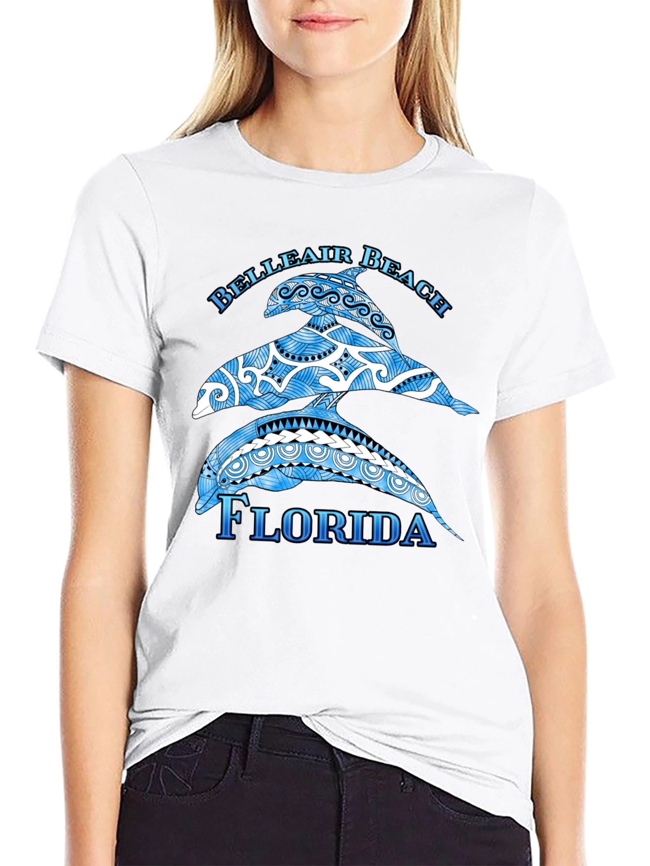 Belleair Beach Florida Dolphin T-Shirt