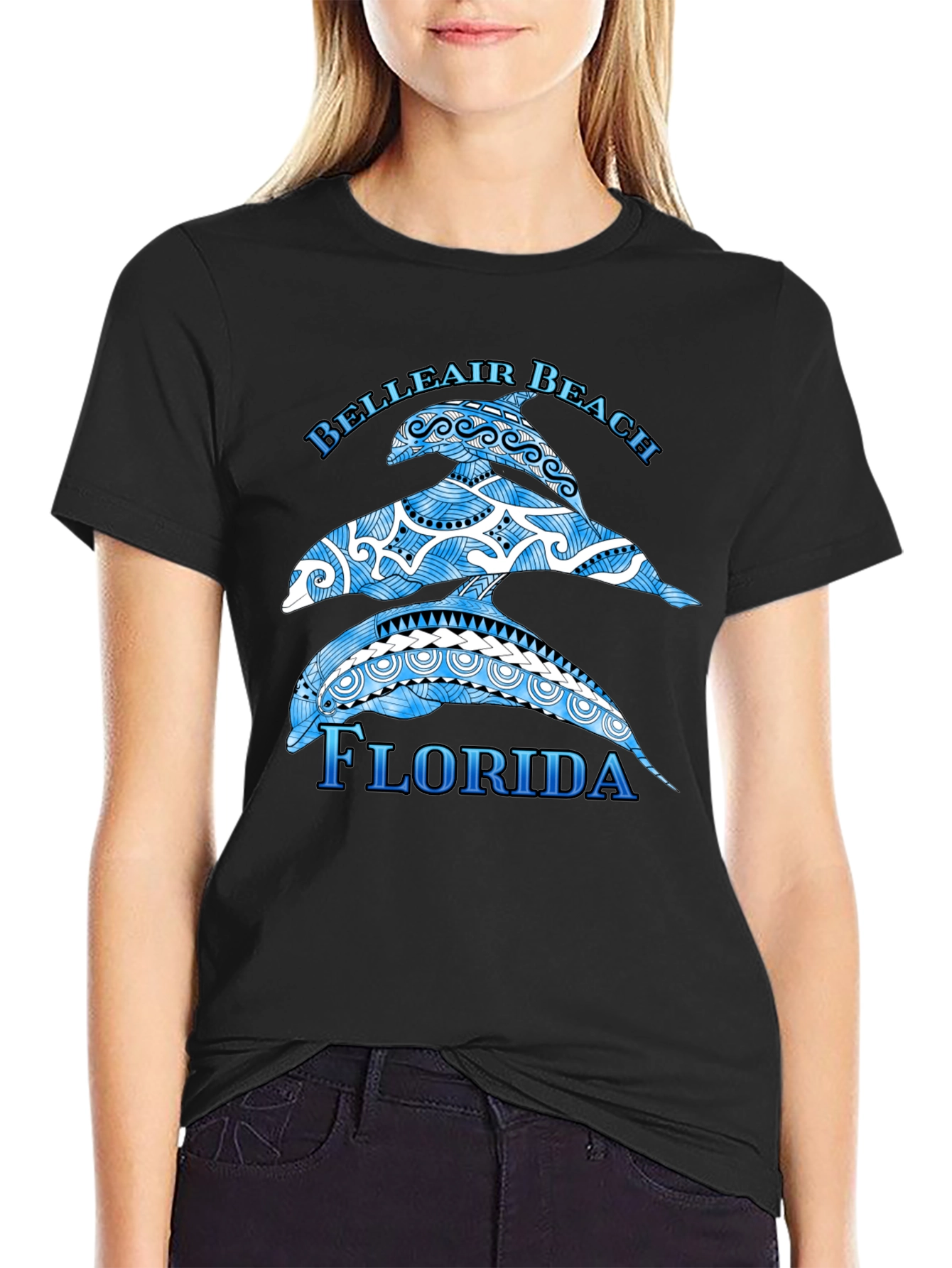 Belleair Beach Florida Dolphin T-Shirt