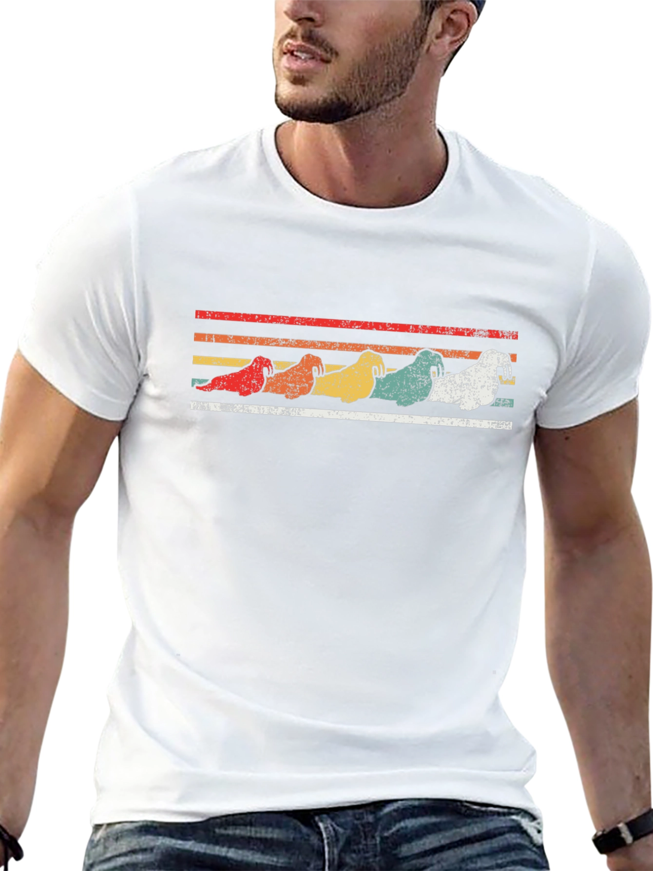 Retro Walrus T-Shirt - Vintage Style Tee
