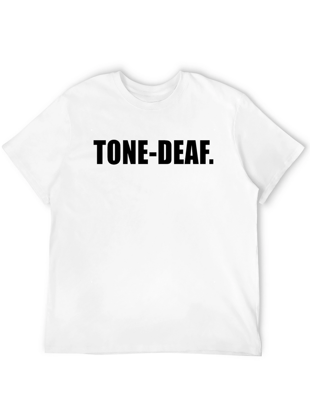 Tone-Deaf Graphic Tee - Classic Crew Neck