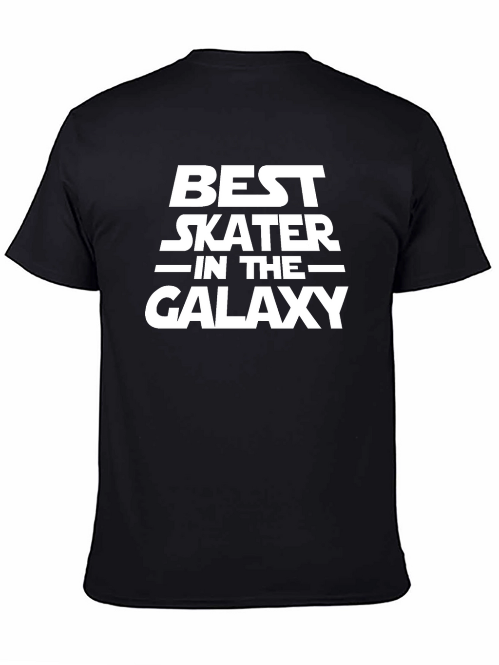 Best Skater in the Galaxy Black T-Shirt