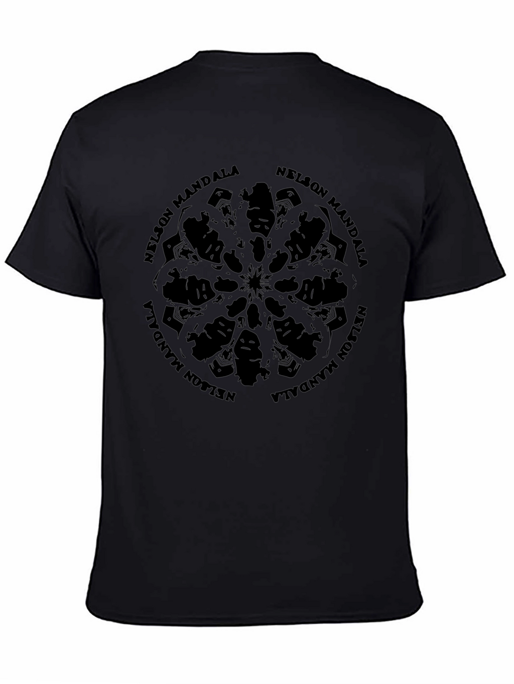 Nelson Mandela Mandala Graphic T-Shirt