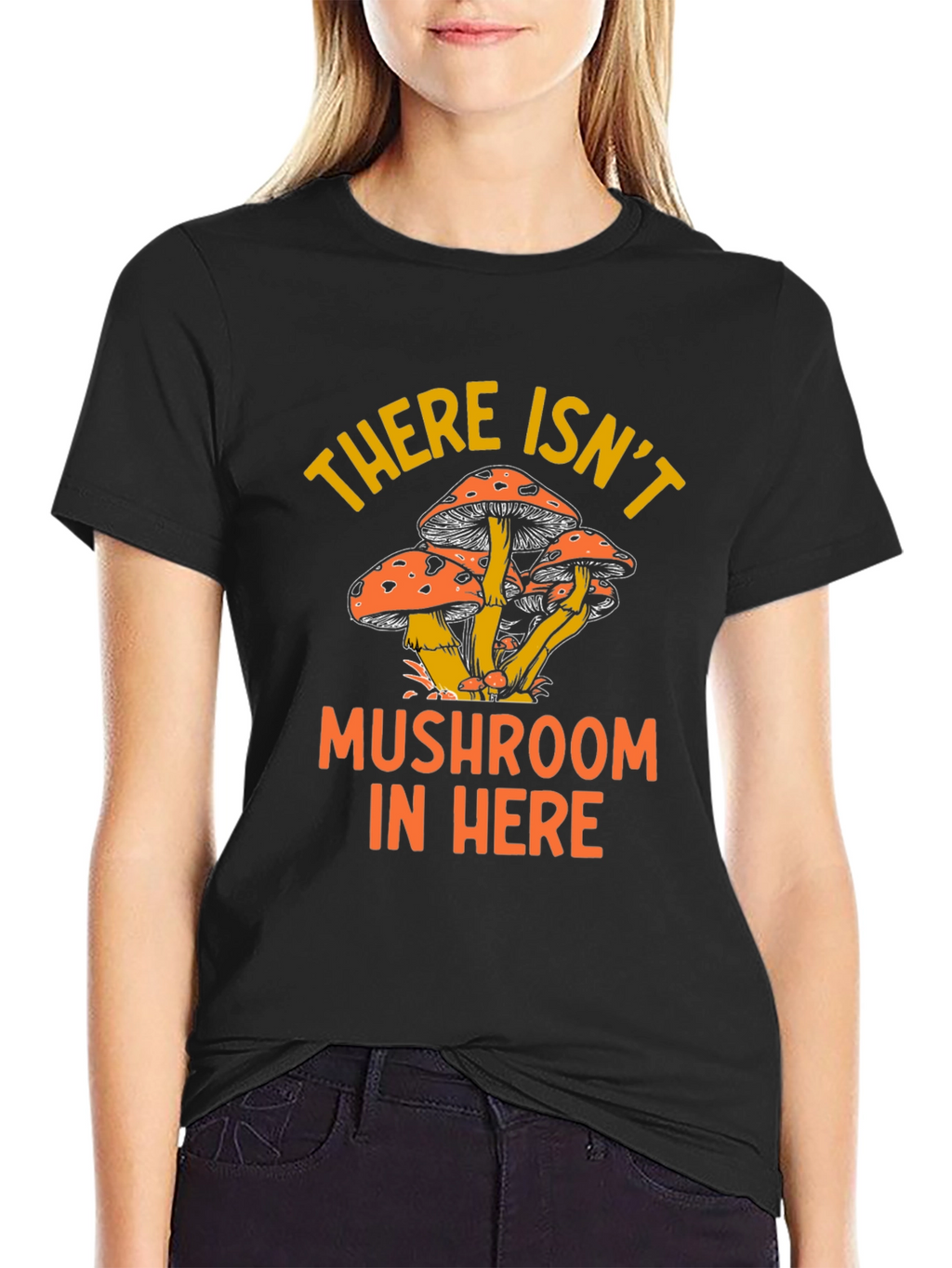 Mushroom Humor Graphic T-Shirt