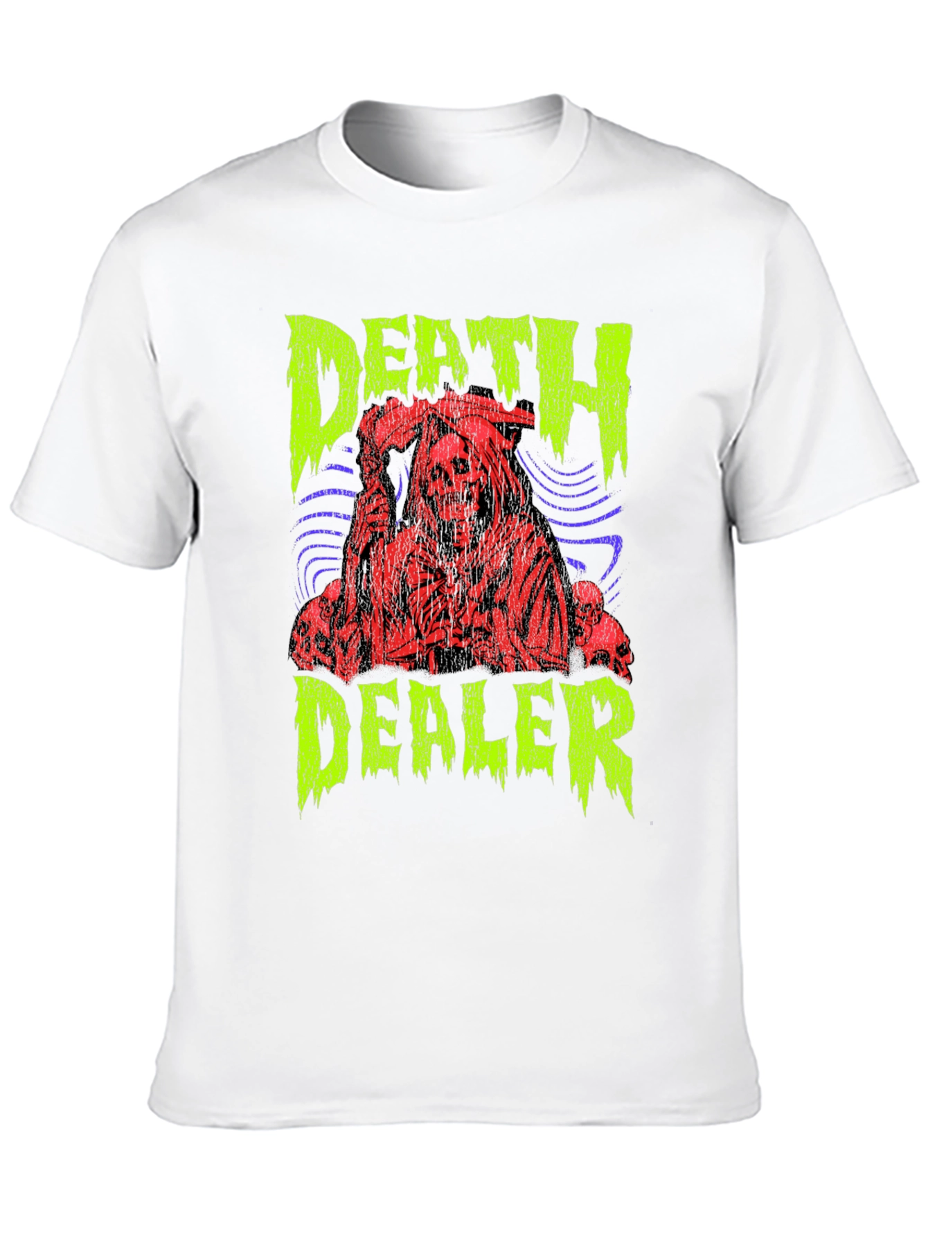 Death Dealer Graphic Print T-Shirt