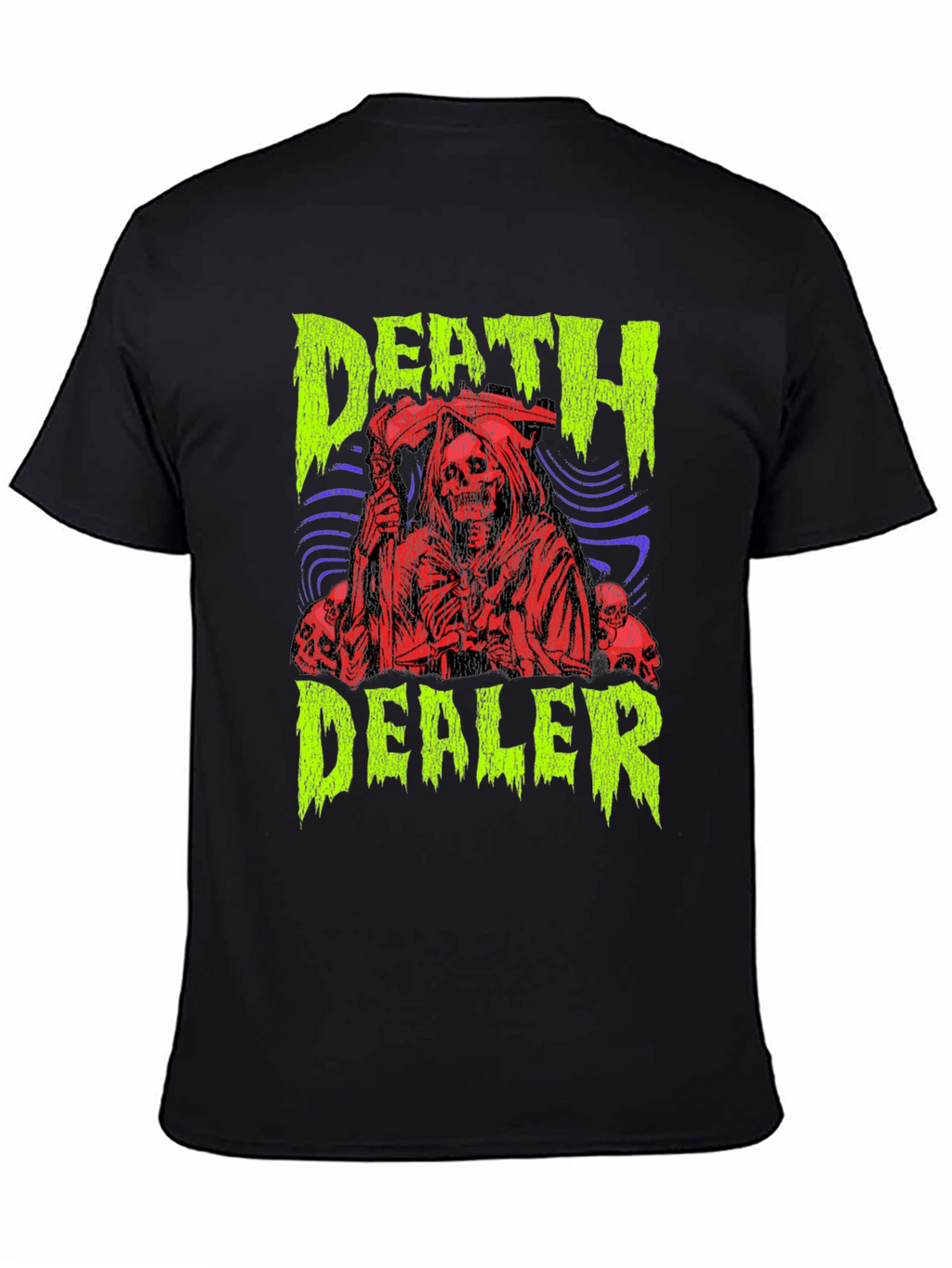 Death Dealer Graphic Print T-Shirt