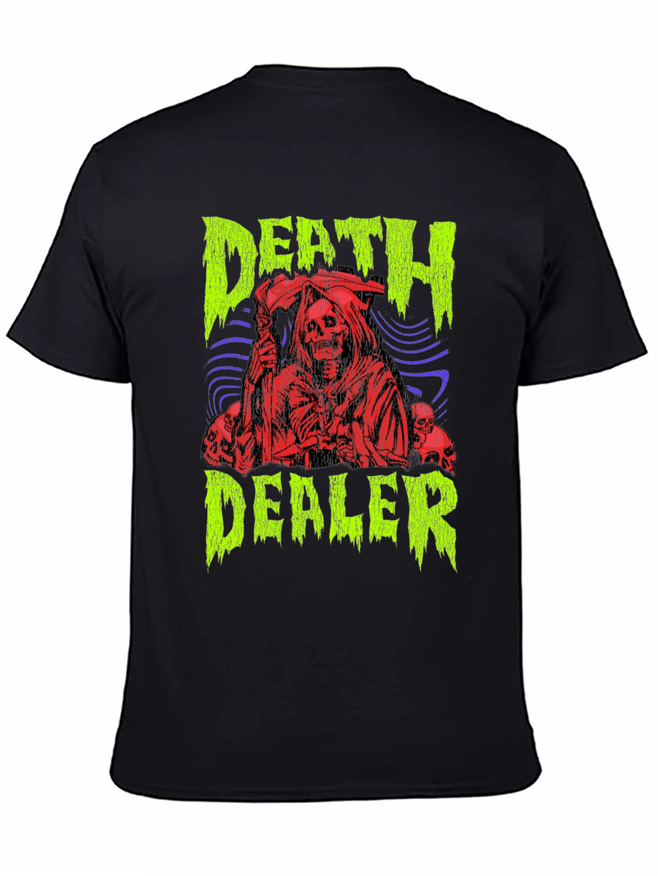 Death Dealer Graphic Print T-Shirt