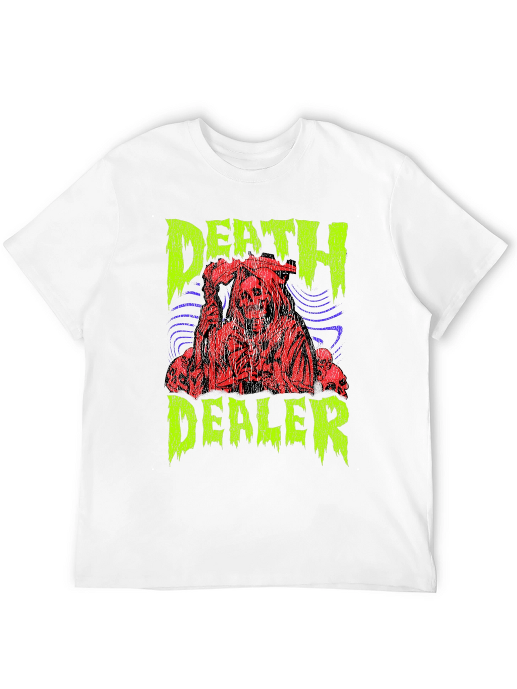 Death Dealer Graphic Print T-Shirt