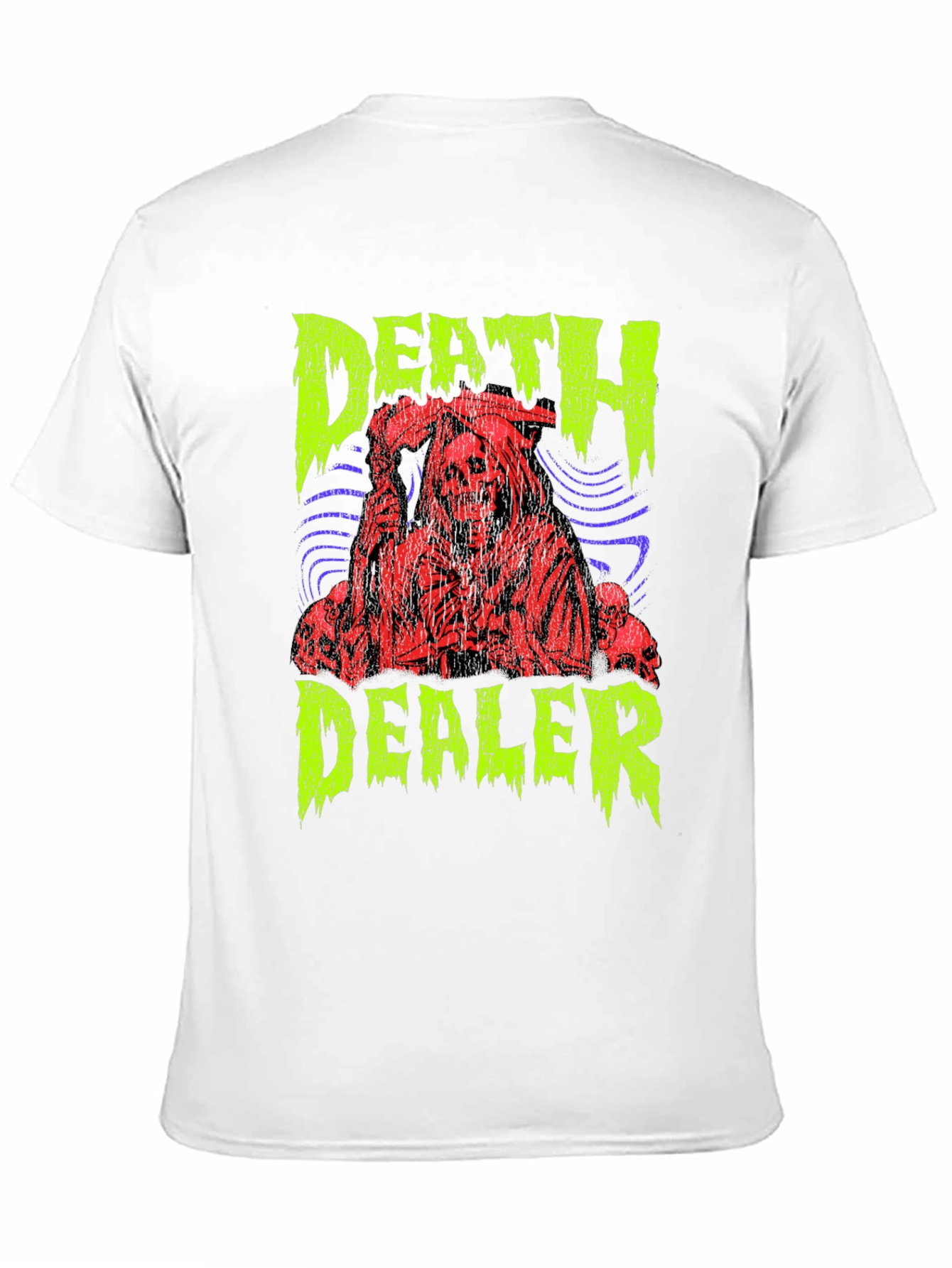 Death Dealer Graphic Print T-Shirt