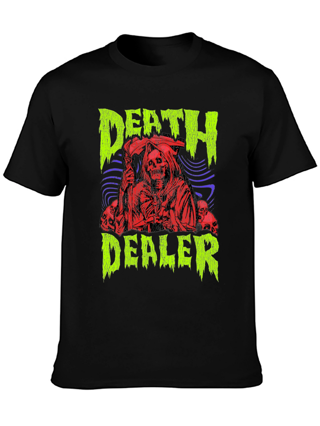 Death Dealer Graphic Print T-Shirt