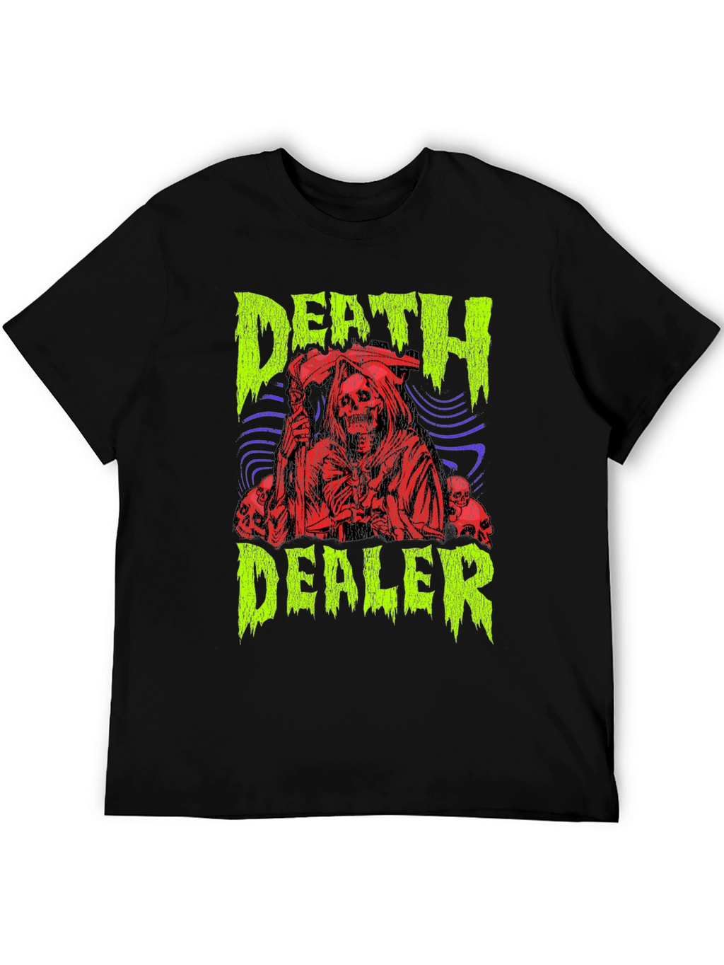 Death Dealer Graphic Print T-Shirt