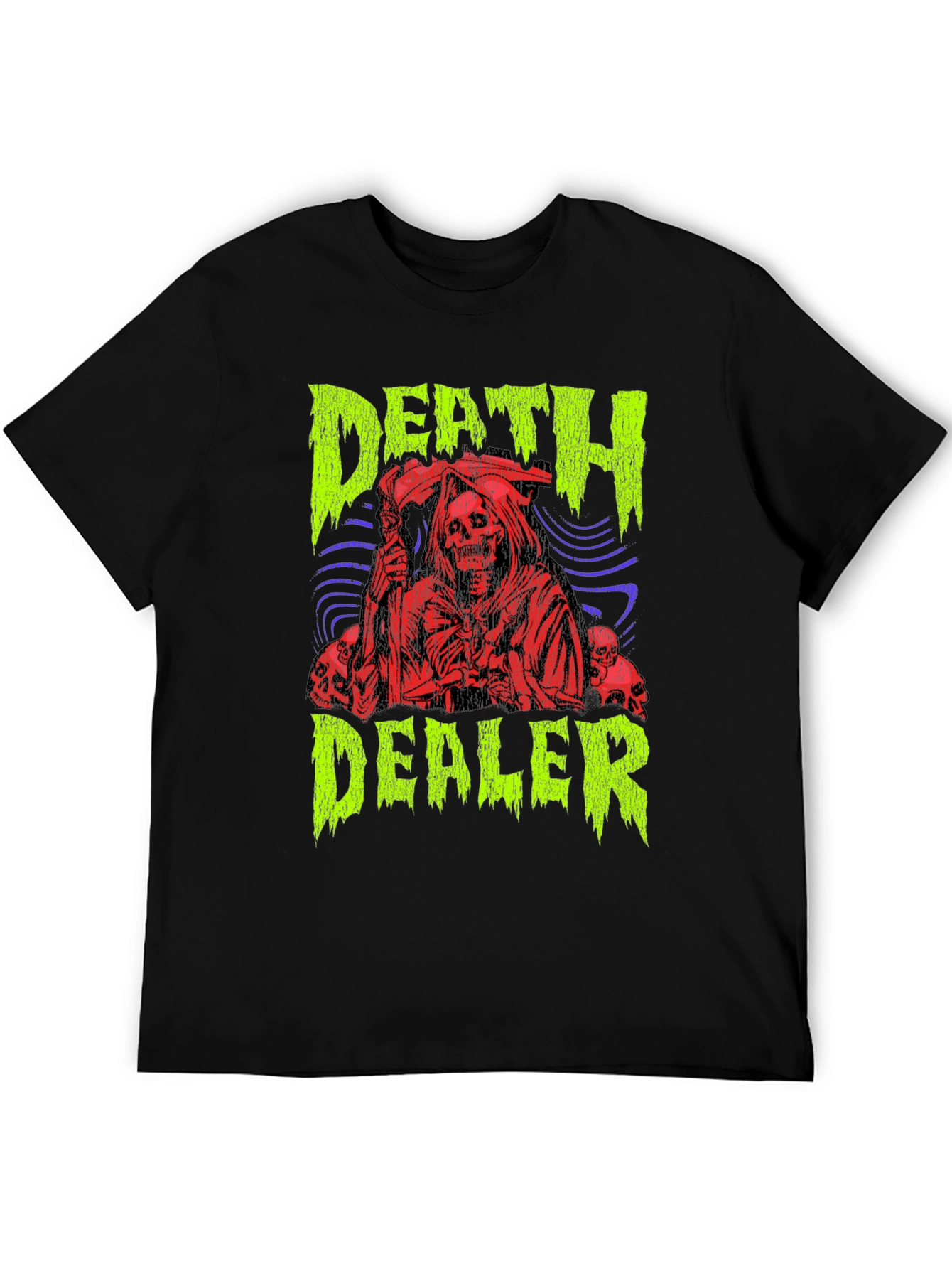Death Dealer Graphic Print T-Shirt