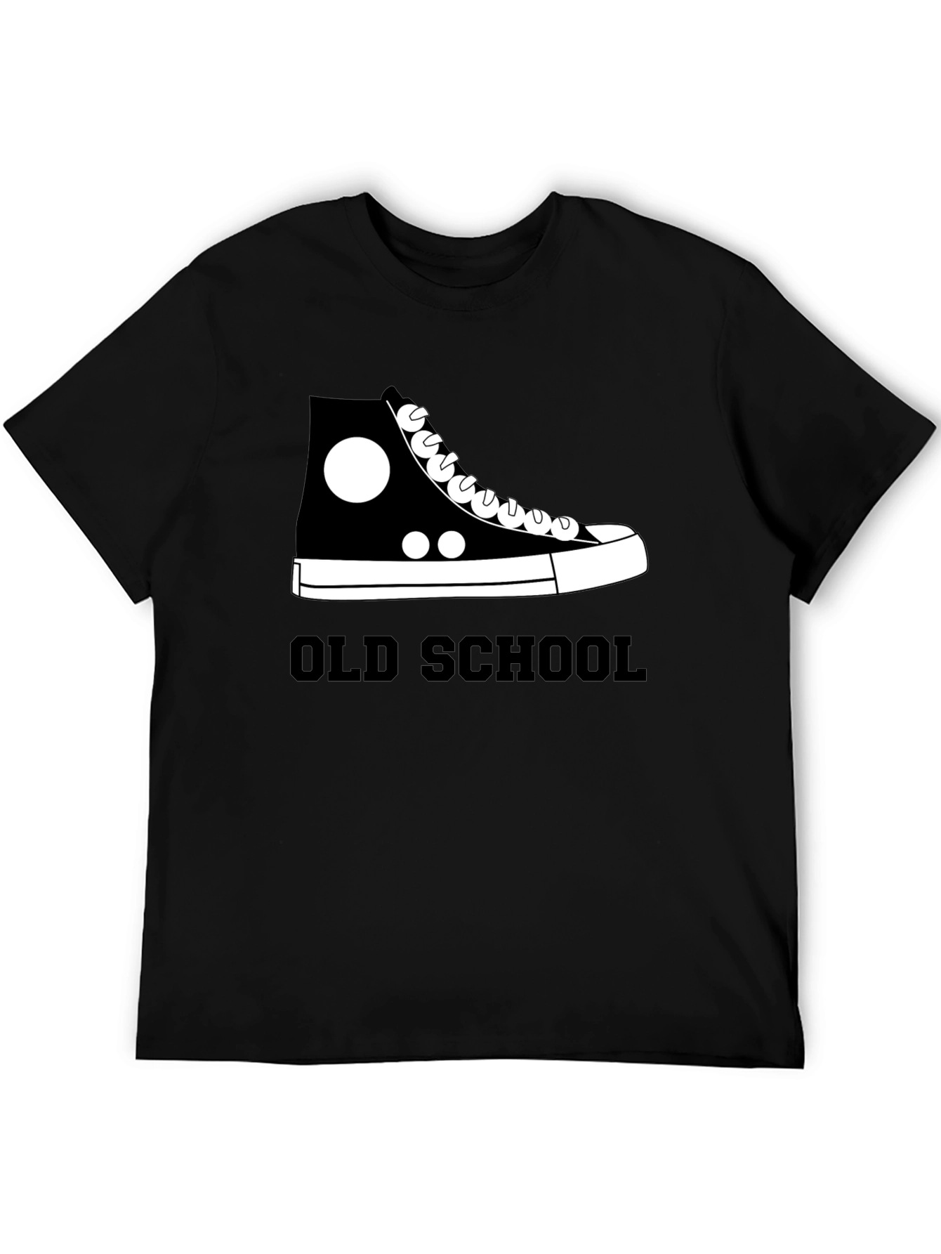 Old School High Top Sneaker Graphic T-Shirt