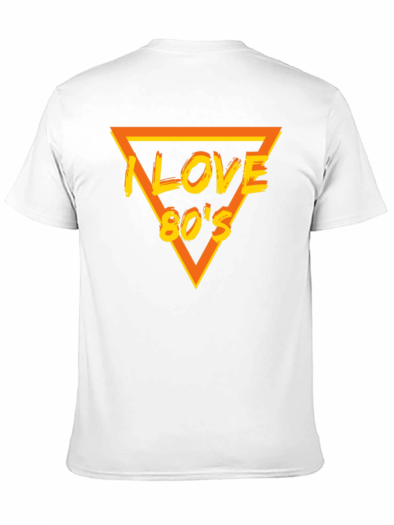 I Love 80s Black T-Shirt - Retro Style!