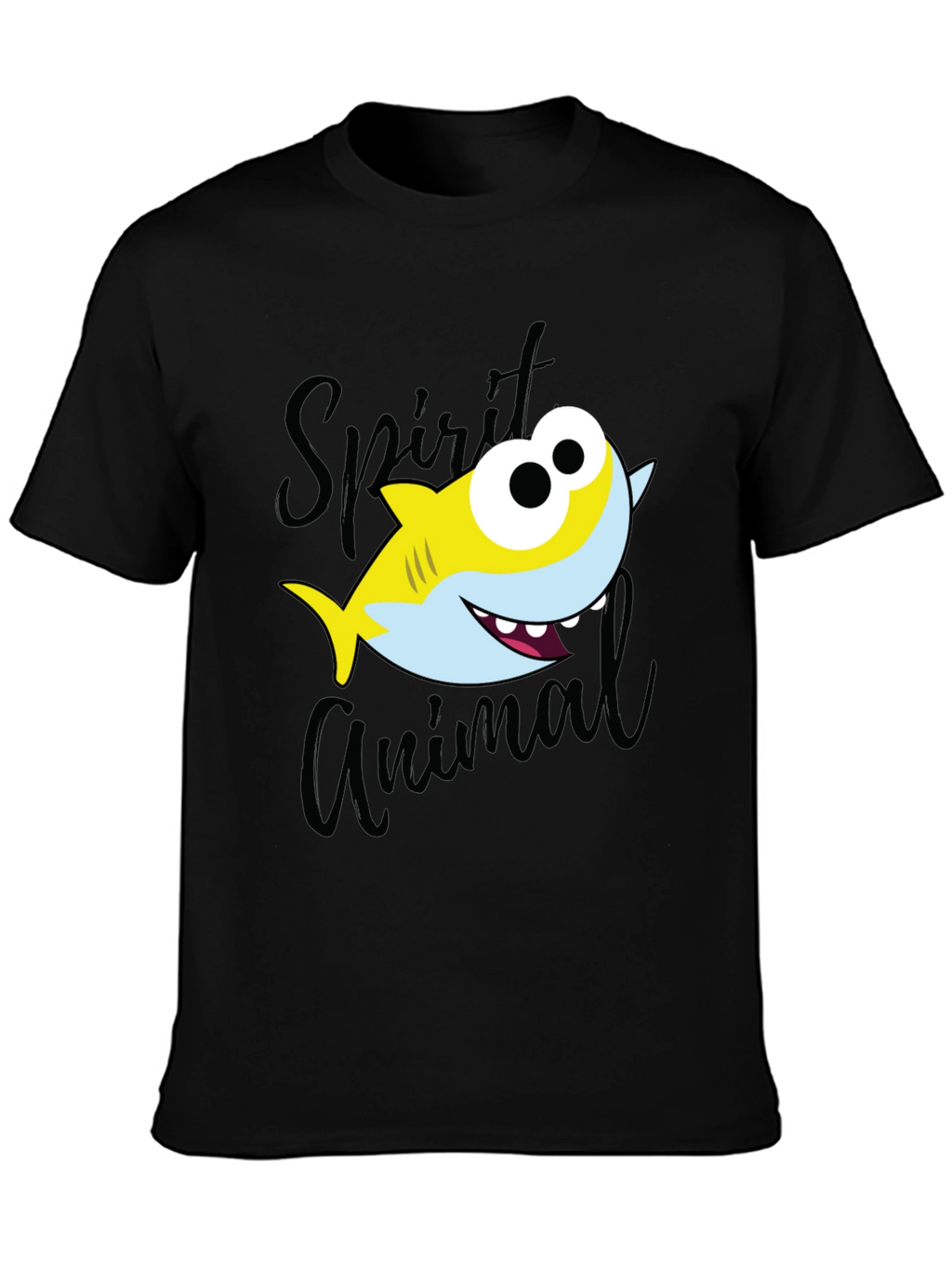 Shark Spirit Animal Graphic T-Shirt